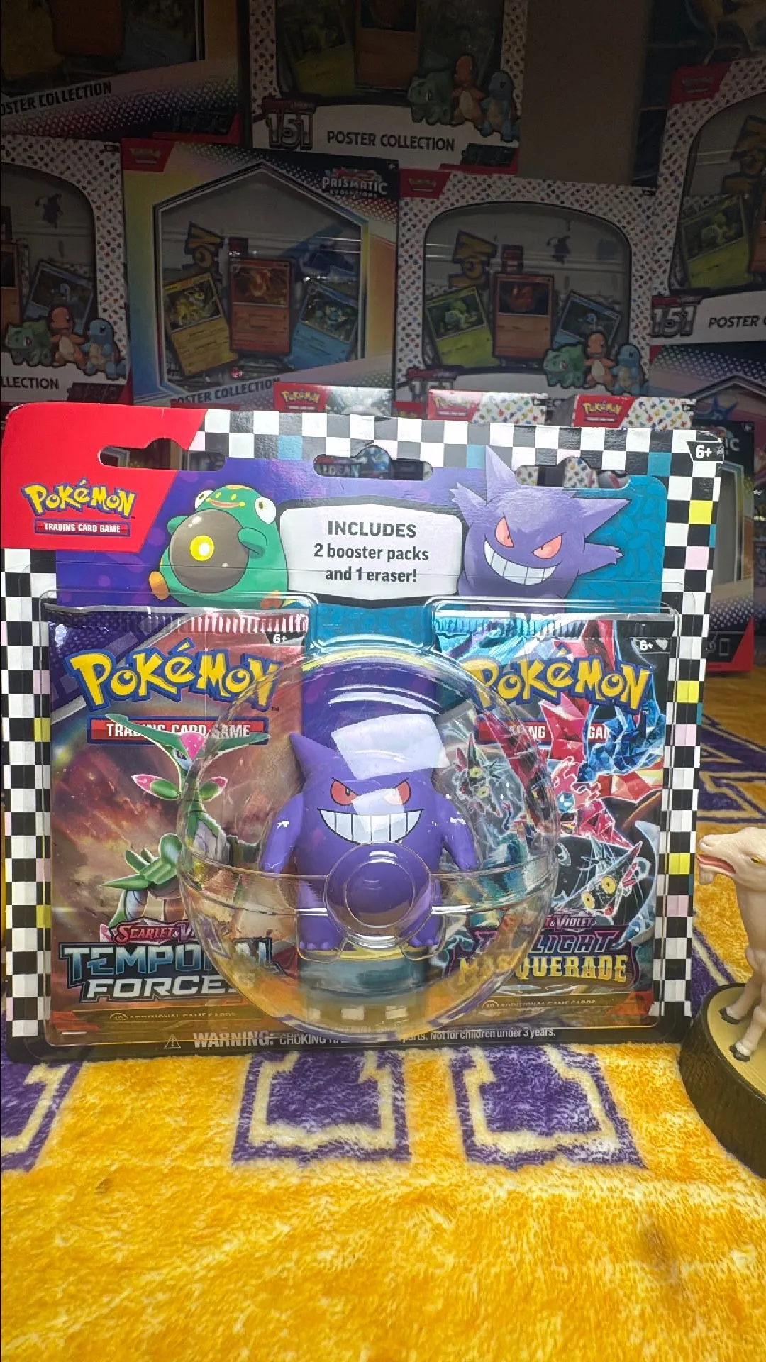 pokémon tcg 2 booster packs & gengar eraser Amazon.com: Pokémon TCG: Back to School Eraser Blister – Gengar (1 Eraser & 2  Booster Packs) : Toys & Games main image 0
