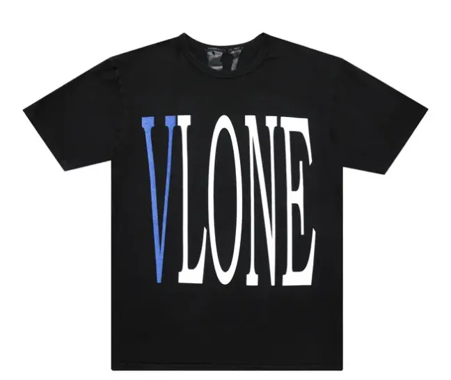 Product image for Vlone Blue Staple Tee Black Choose XL XXL