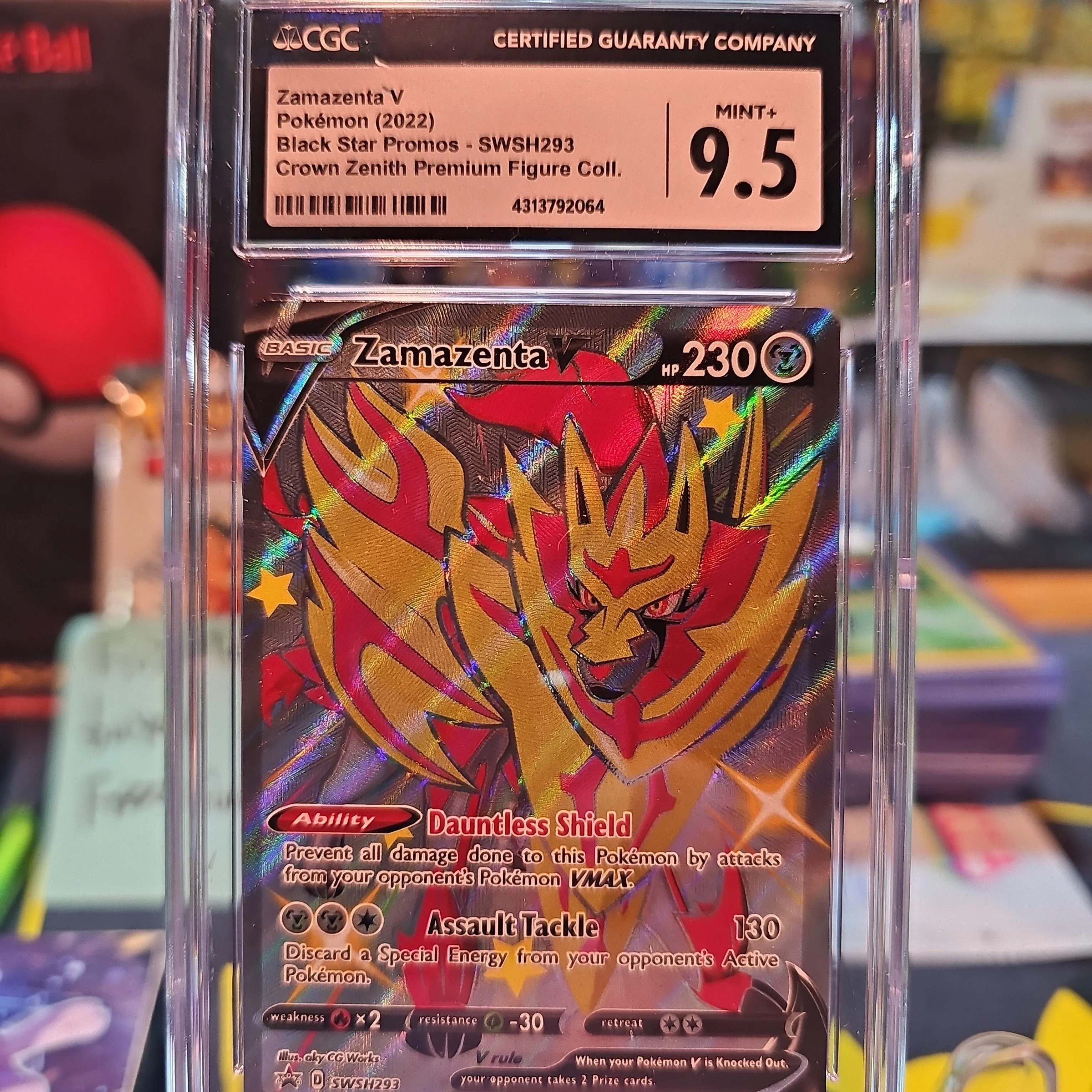 Product image for zamazenta v Black star promo