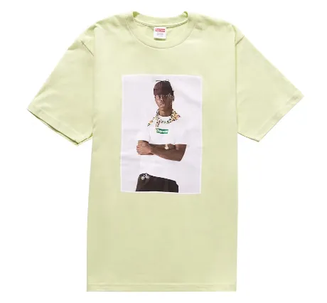 Product image for Supreme Tyler The Creator Tee Pale Mint - size M, L, XL