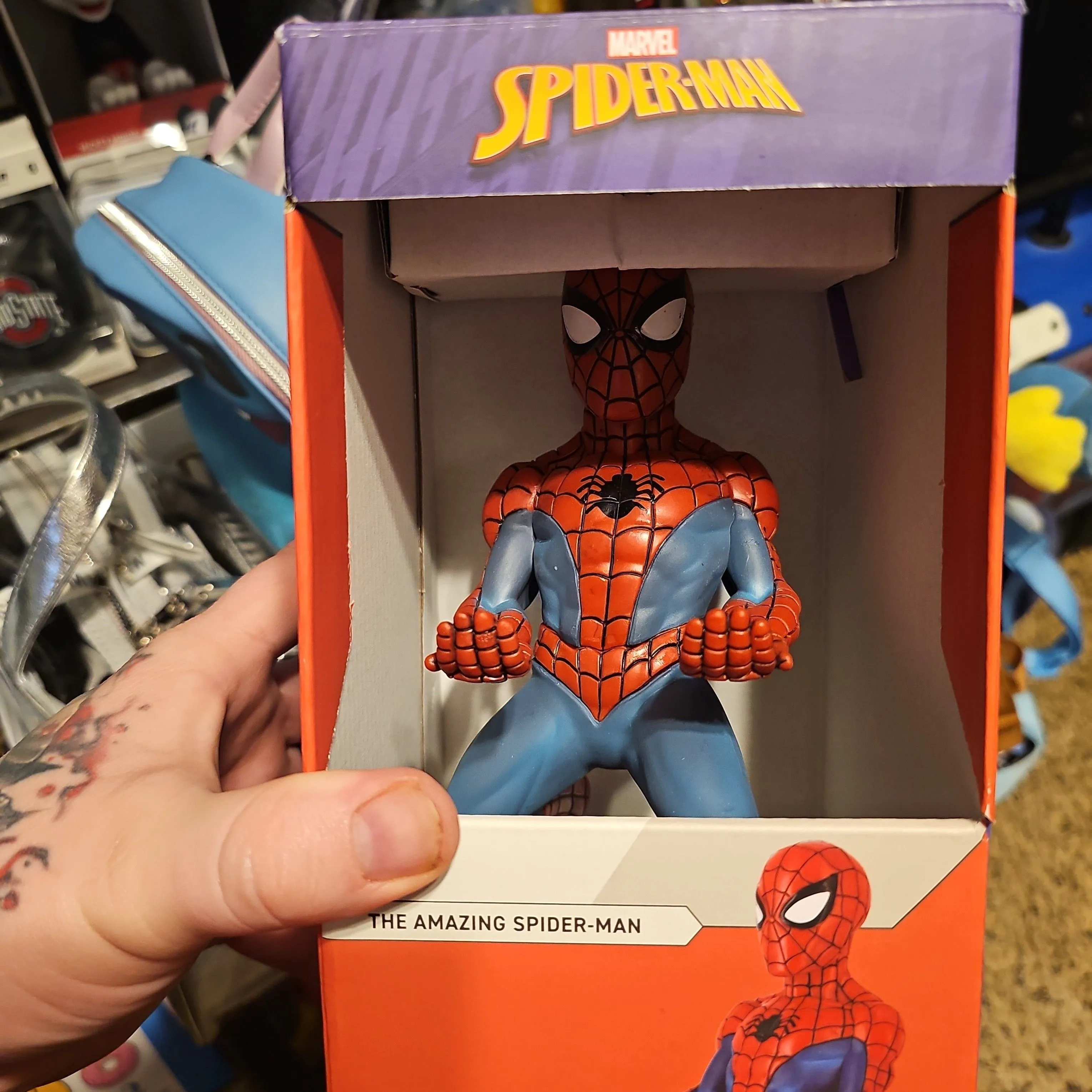 Product image for spiderman controller holder