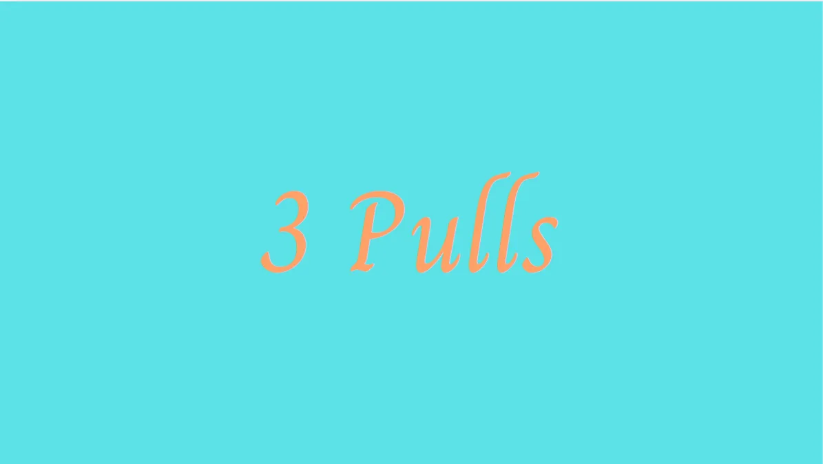 Product image for 3 Pulls