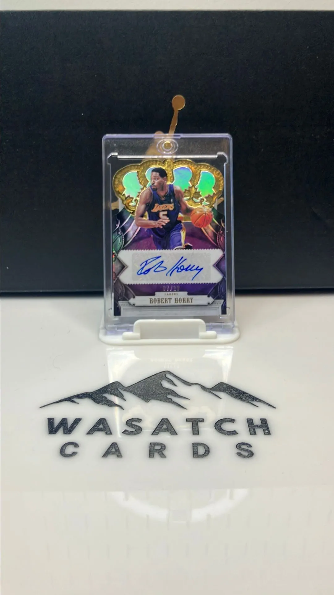 Product image for Robert Horry gold autograph /10