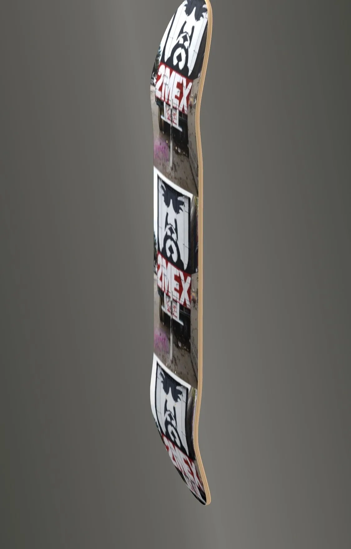 Product image for 2mex of mexican decent new sealed skateboard deck in shrink wrap Size 8.0