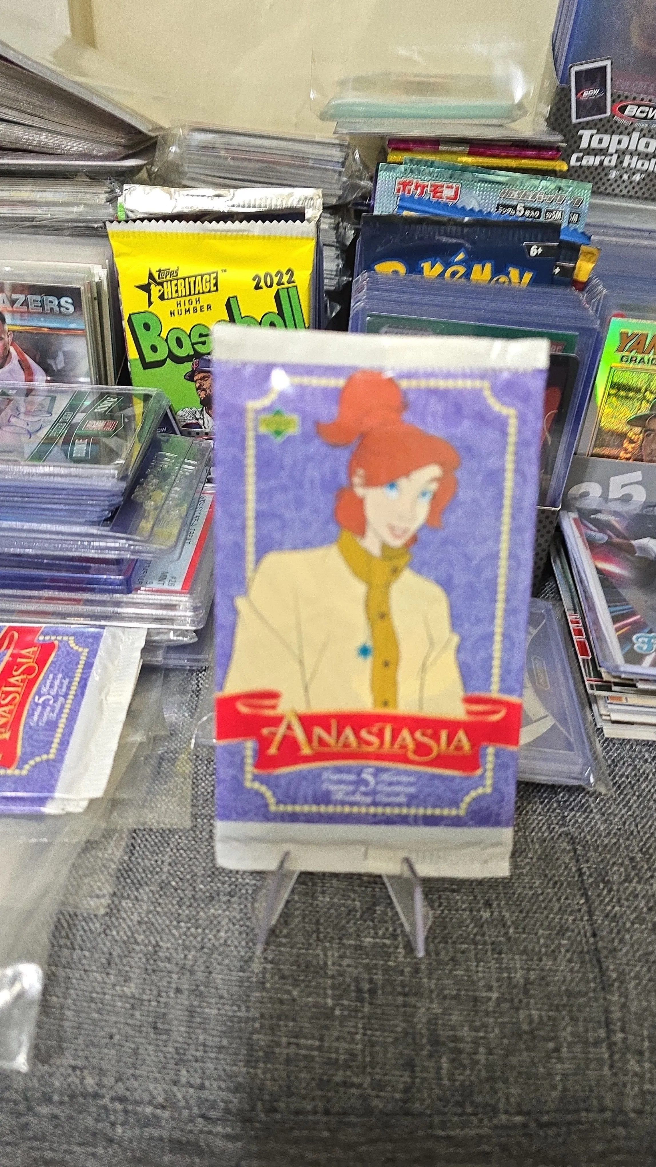 Product image for 1998 Upper Deck Anastasia Movie Cards (1 pack) Anya