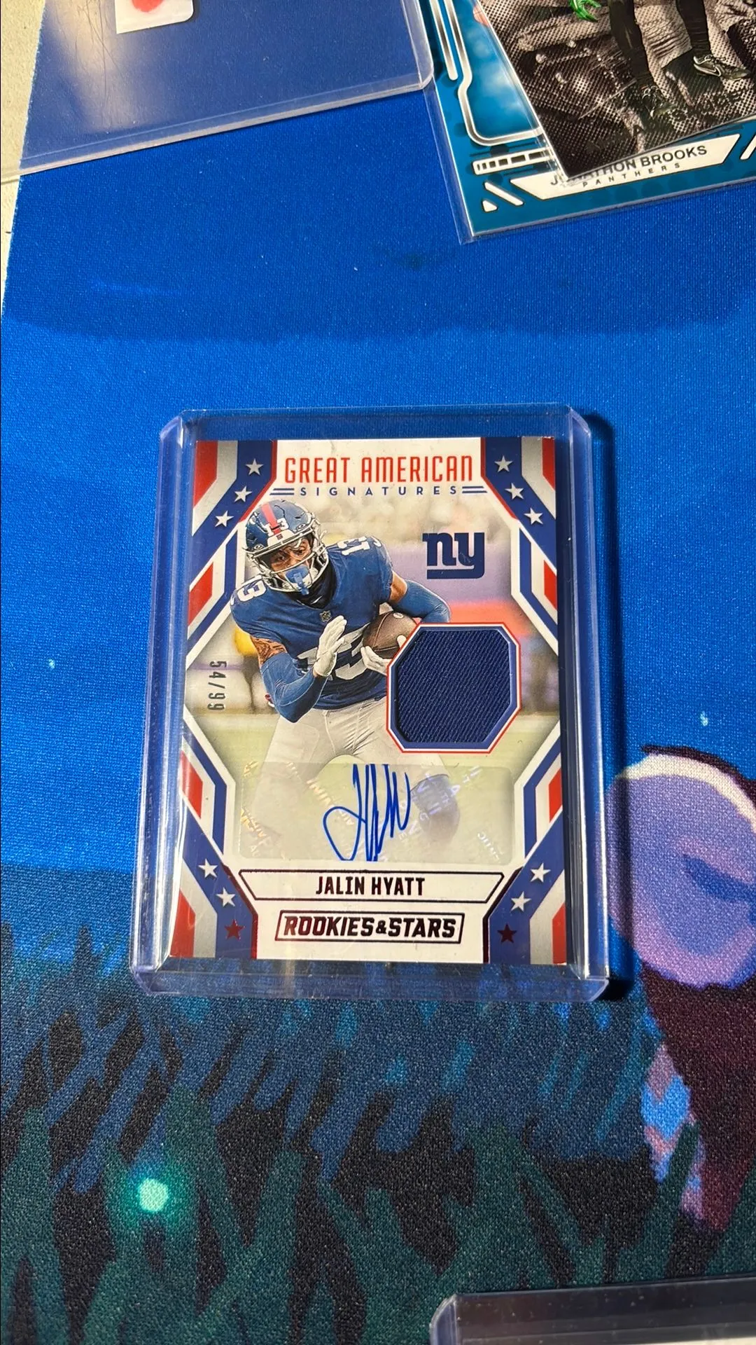 Product image for Jaylin Hyatt Autograph Numbered Card /99