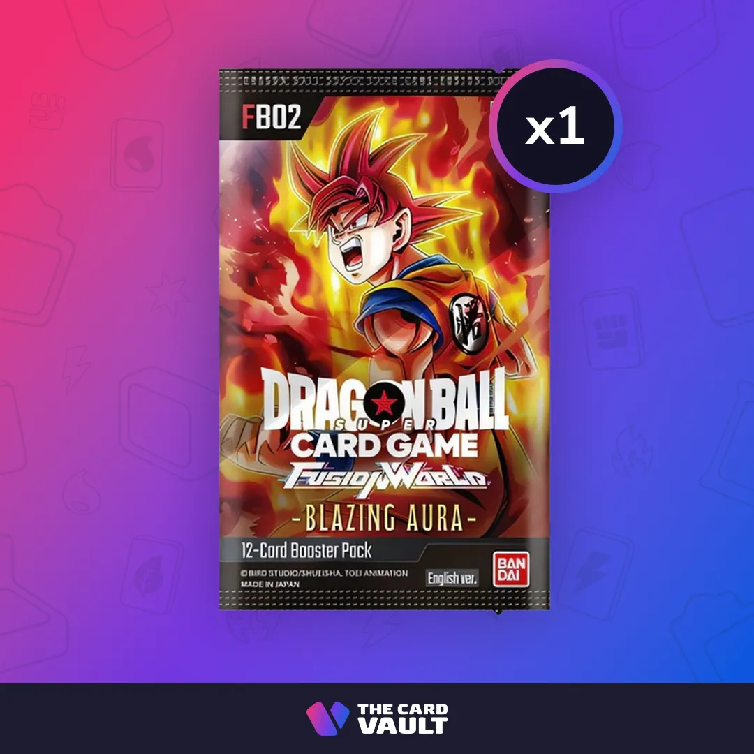 Product image for 1 x Dragon Ball Super CG - Fusion World 02 (DBS-FB02) Booster Pack