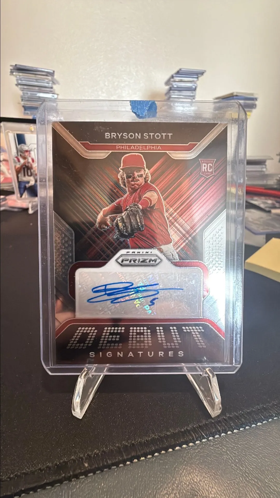 Product image for Bryson Stott Debut Signature Rookie Auto