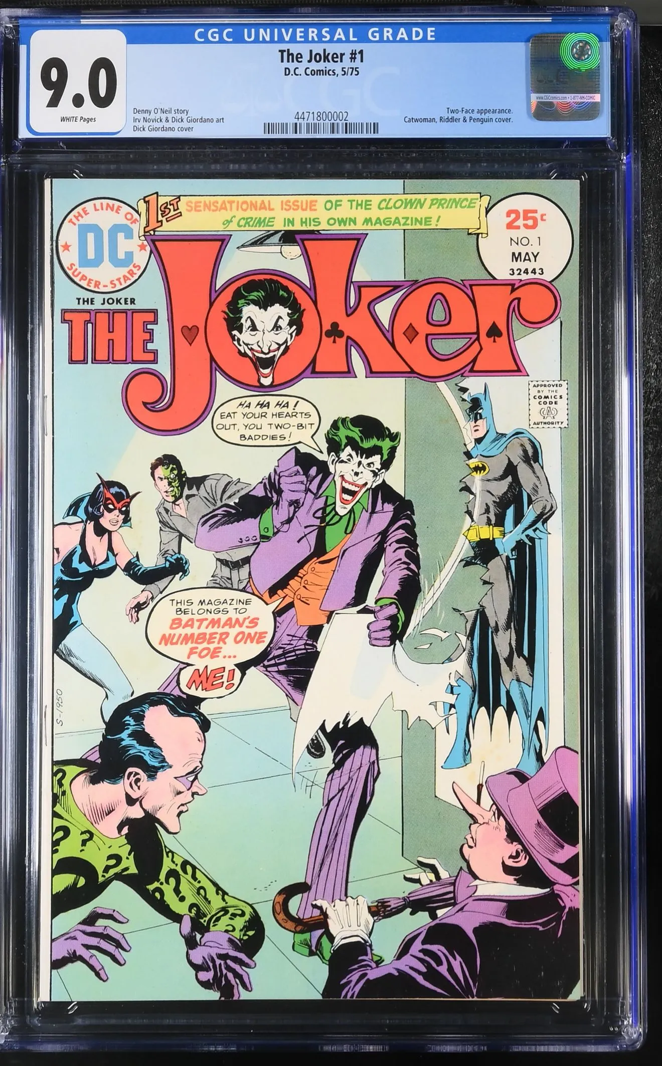 Product image for Joker #1 CGC 9.0