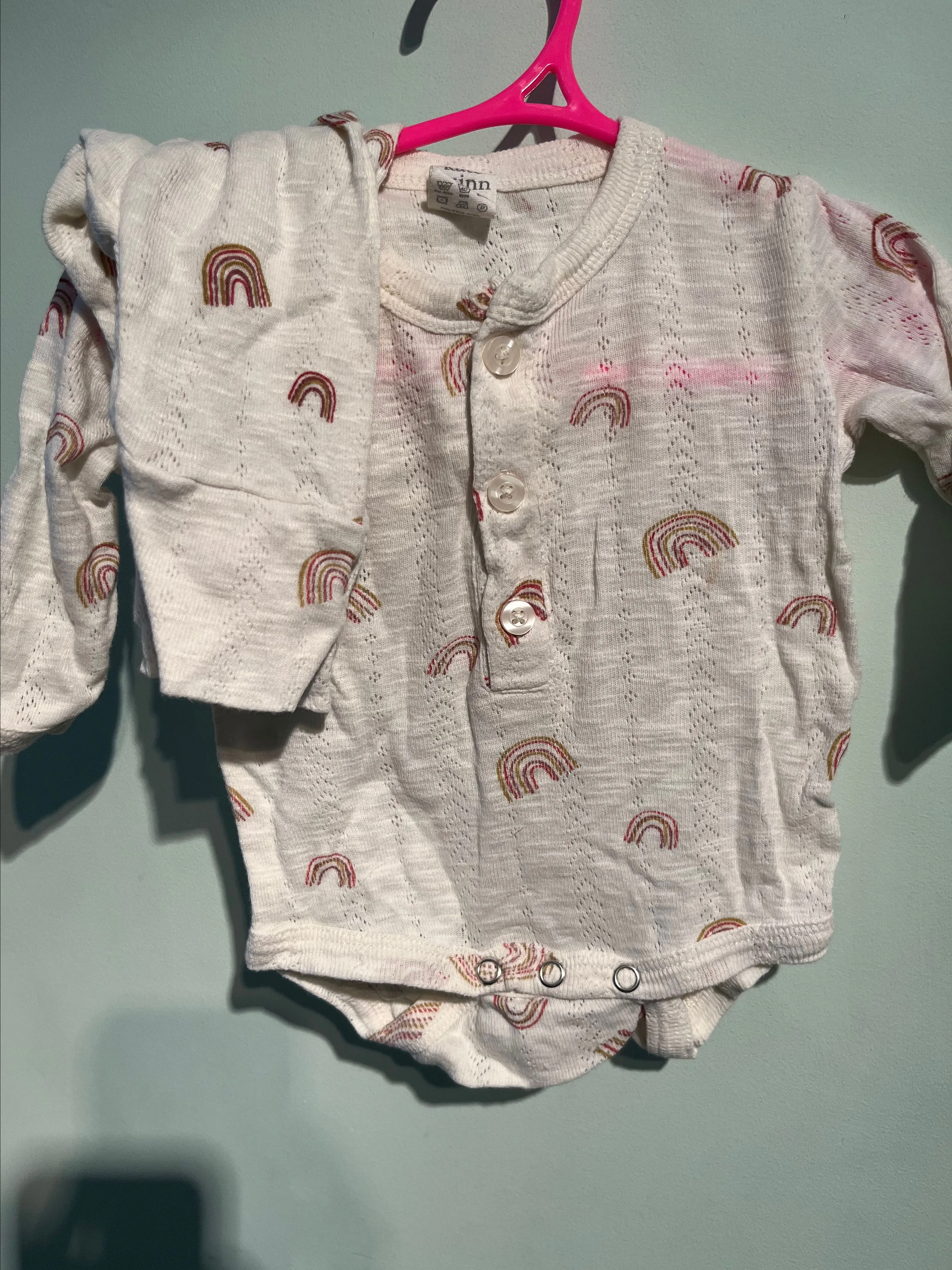 Product image for Kate Quinn 0-3 rainbow set