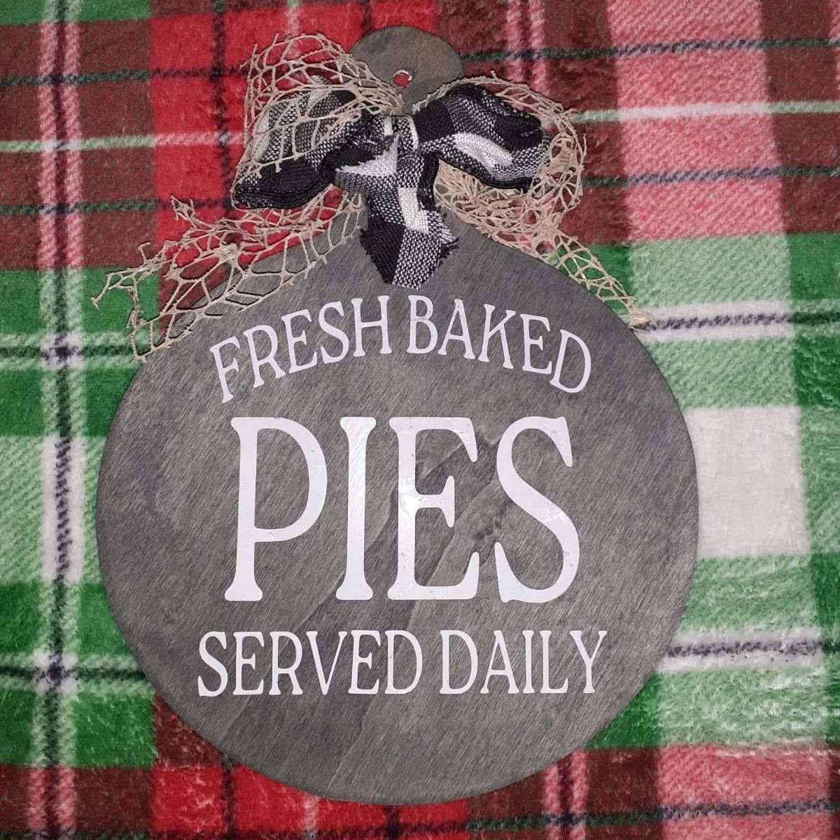 Product image for Fresh Baked Pies Wooden Sign 