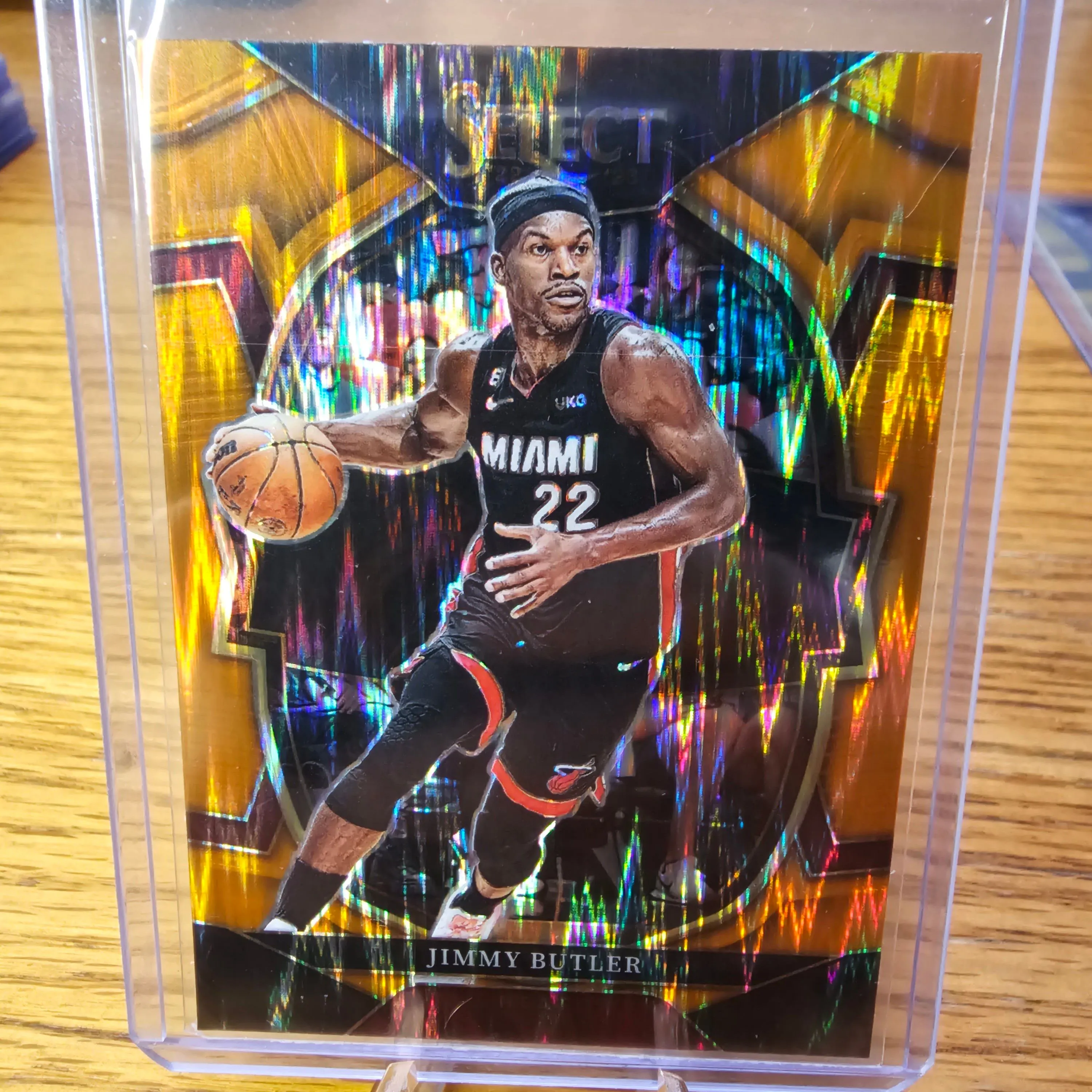 Product image for 2022-23 Select Jimmy Butler Concourse Prizm Orange No.8