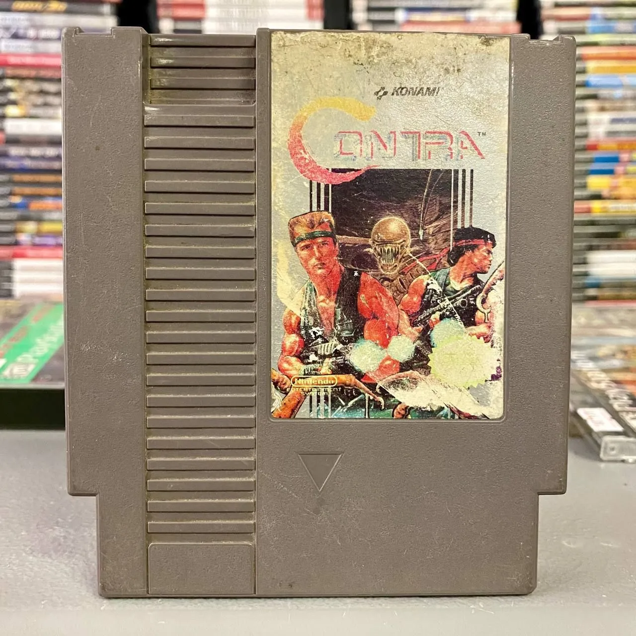 Product image for *AUTHENTIC* Contra (Nintendo NES, 1988)