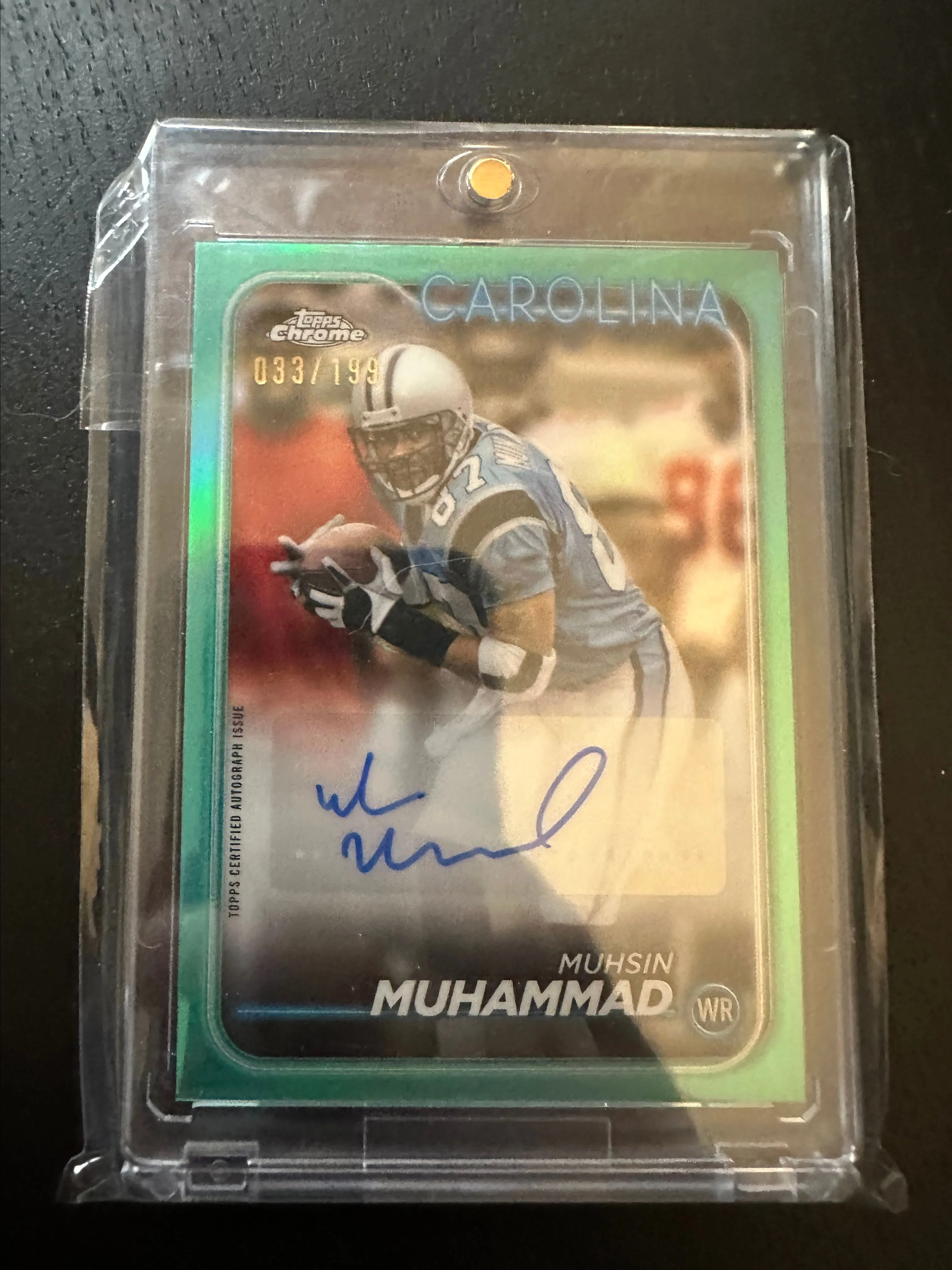 Product image for Muhsin Muhammad Auto /199 -Panthers