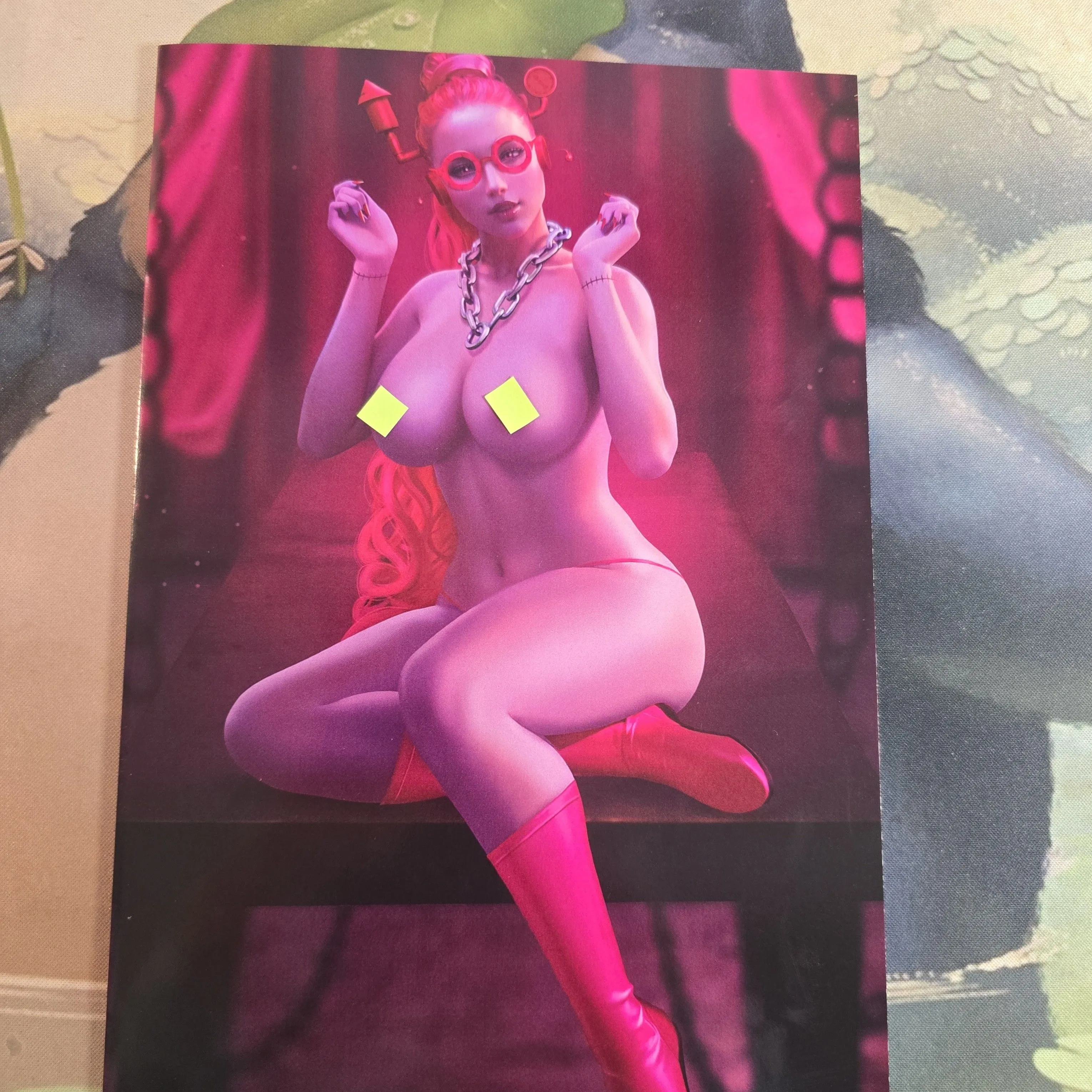 Product image for NYCC FrankenBerry Homage Danejoe/ComicXposure Excl. Naughty #4 Virgin