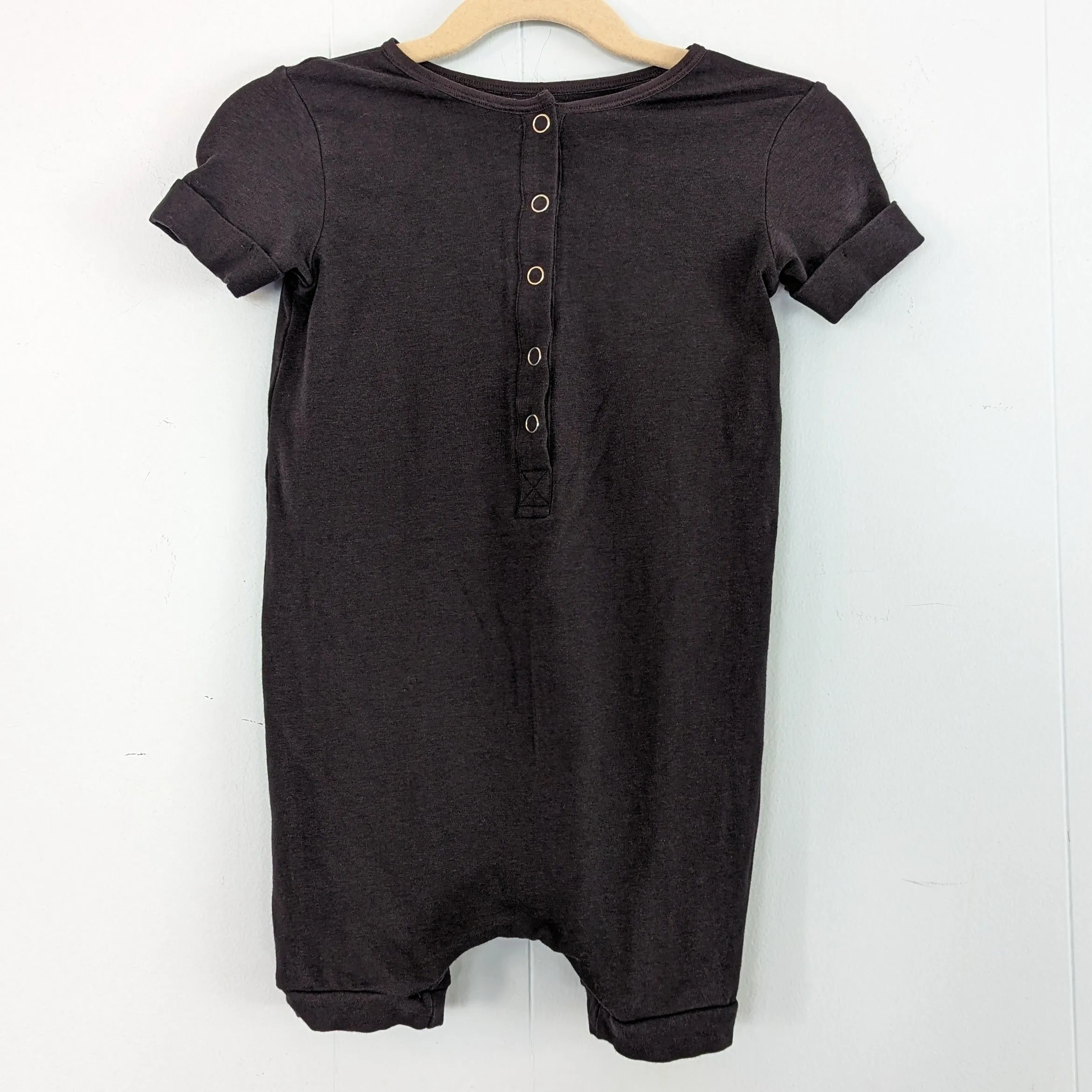 Product image for Rags black shorts romper 2T