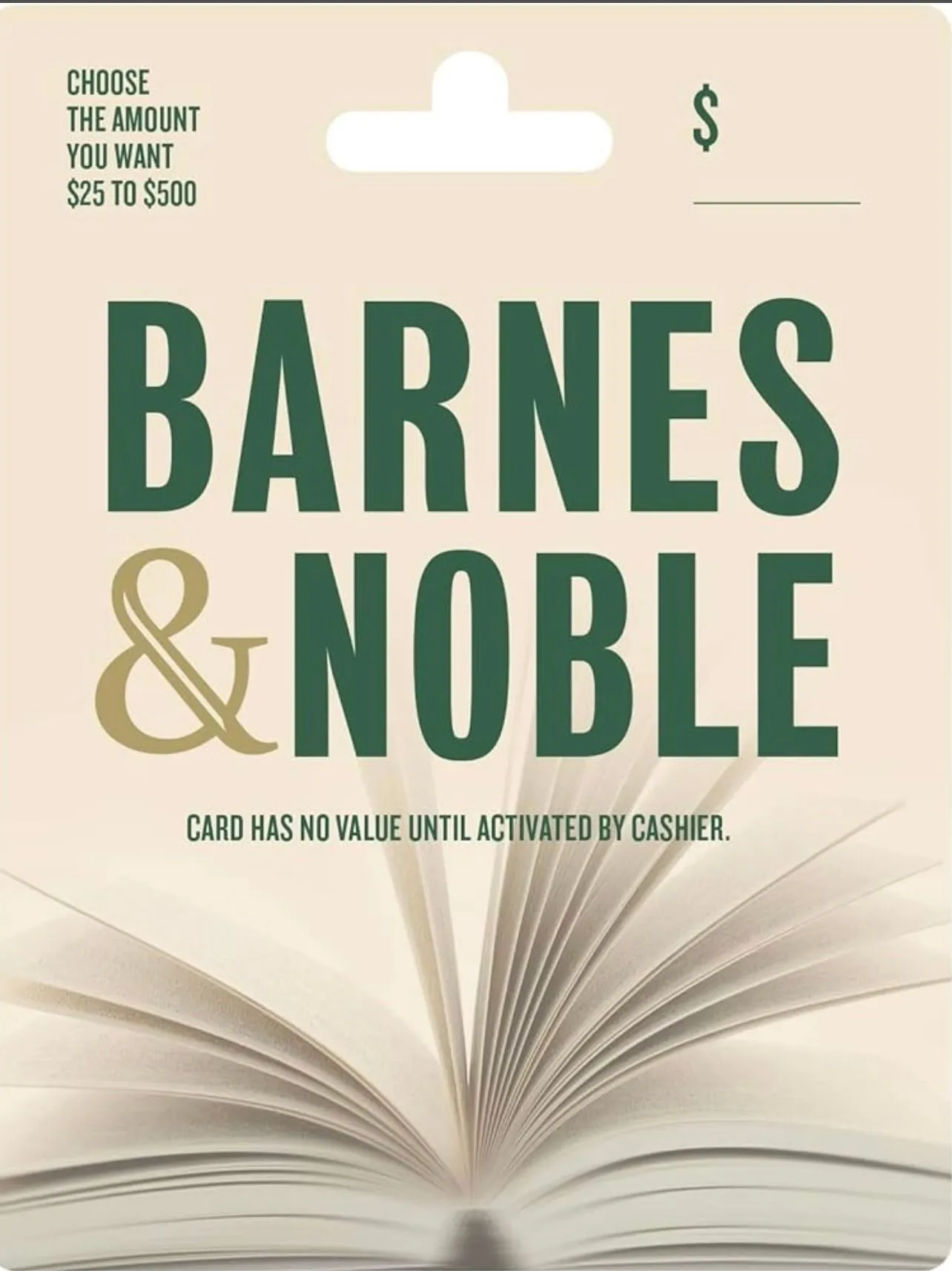 Product image for 1. Gift & Sponsor a $25 Barnes & Noble Gift Card to our Friends