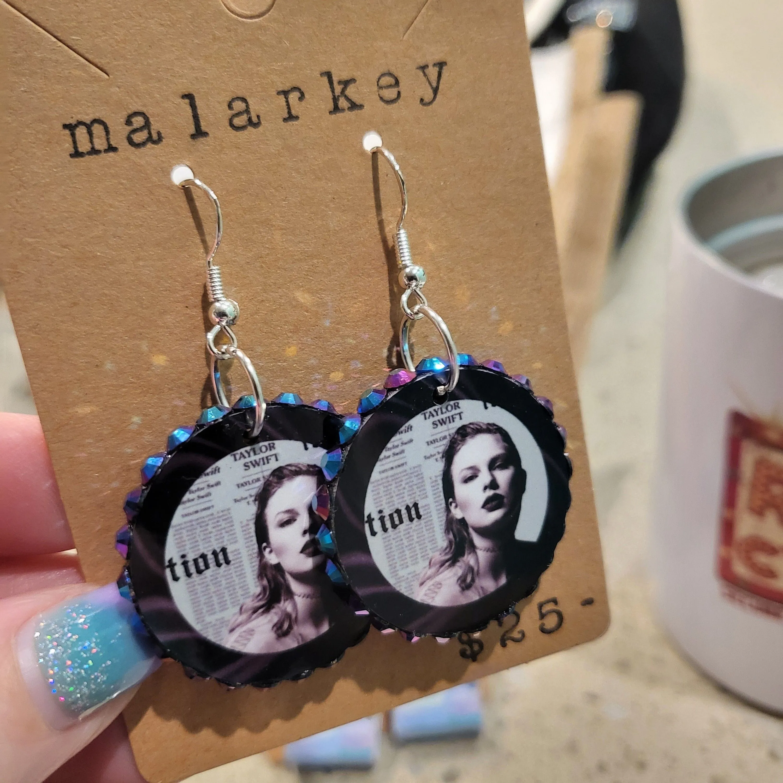 Product image for Taylor swift... rep earrings malarkey