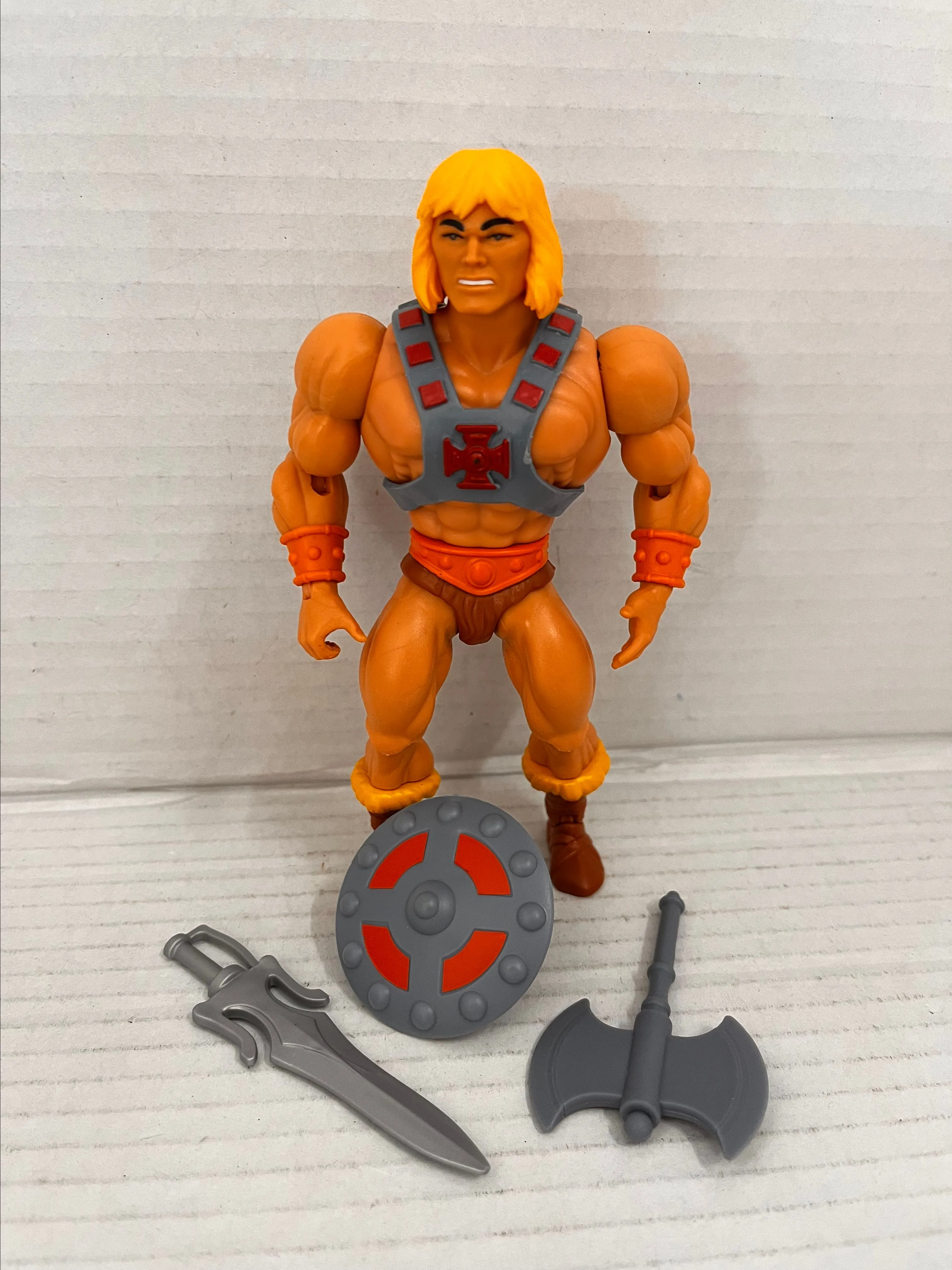 Product image for Masters Of The Universe Origins He-Man (Wave 1) 2020 retro complete figure