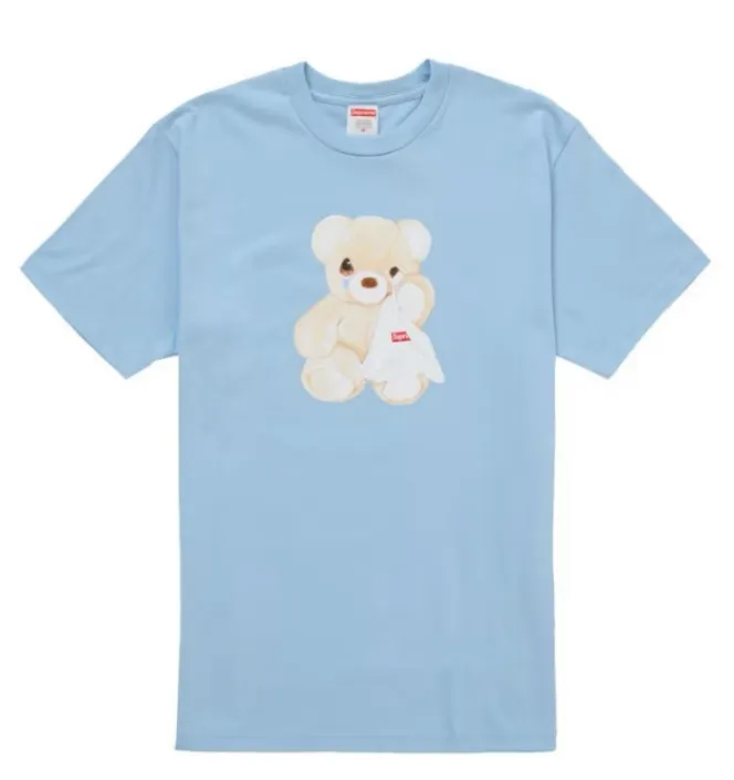 Product image for Supreme Bear Tee Powder Blue (SS25) - size L