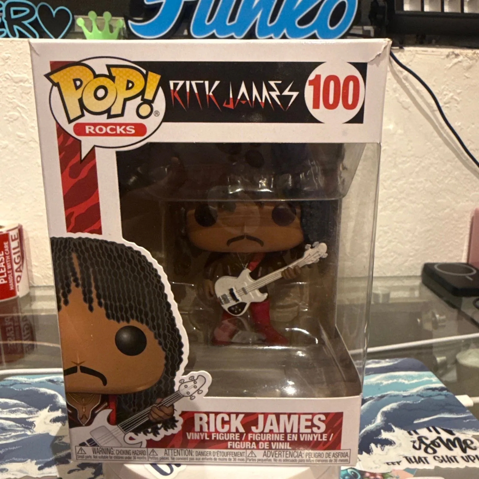 Product image for Funko Pop! Vinyl: Rick James #100