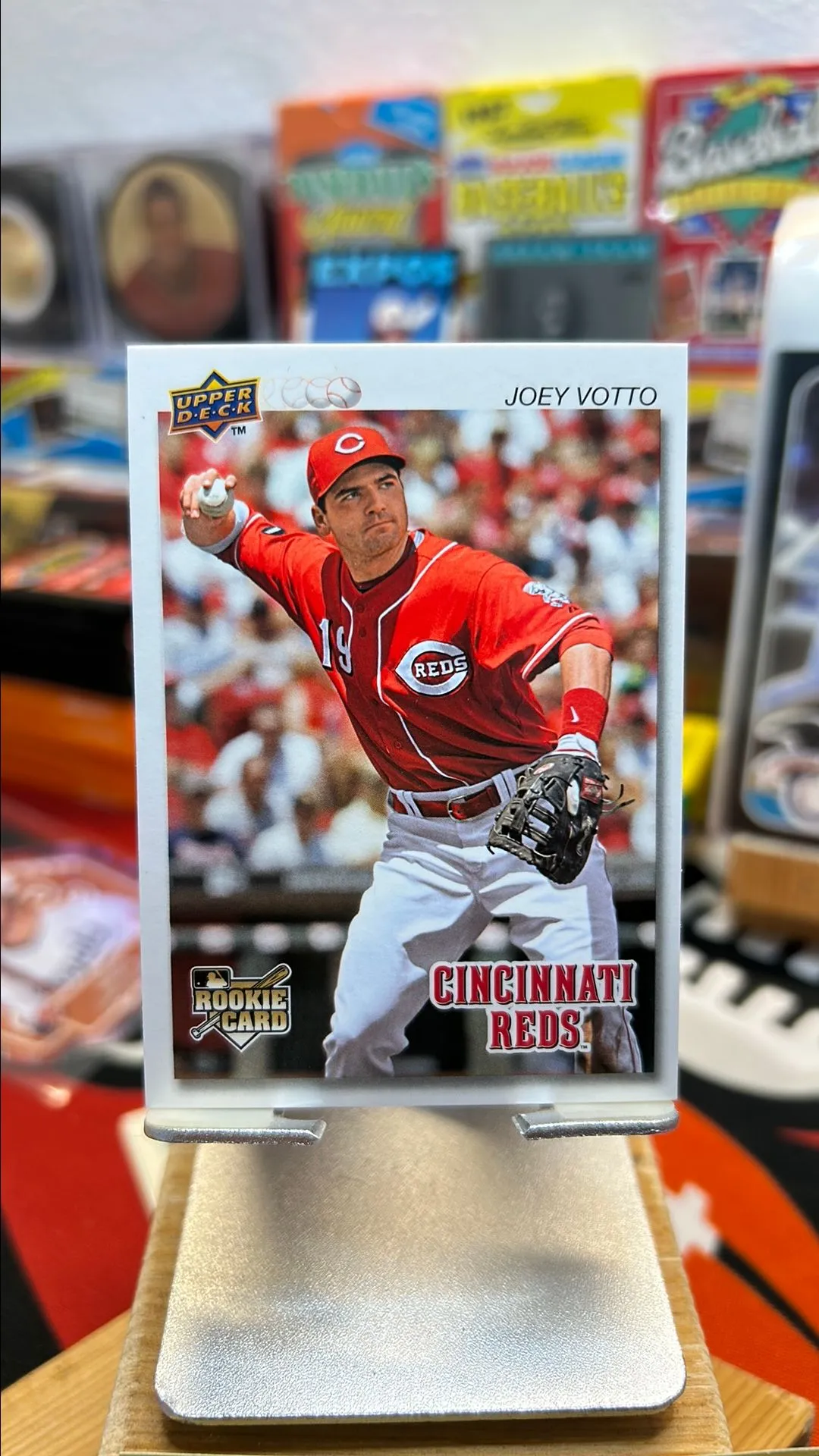 Product image for 2008 Upper Deck Timeline Joey Votto RC #119 Cincinnati Reds