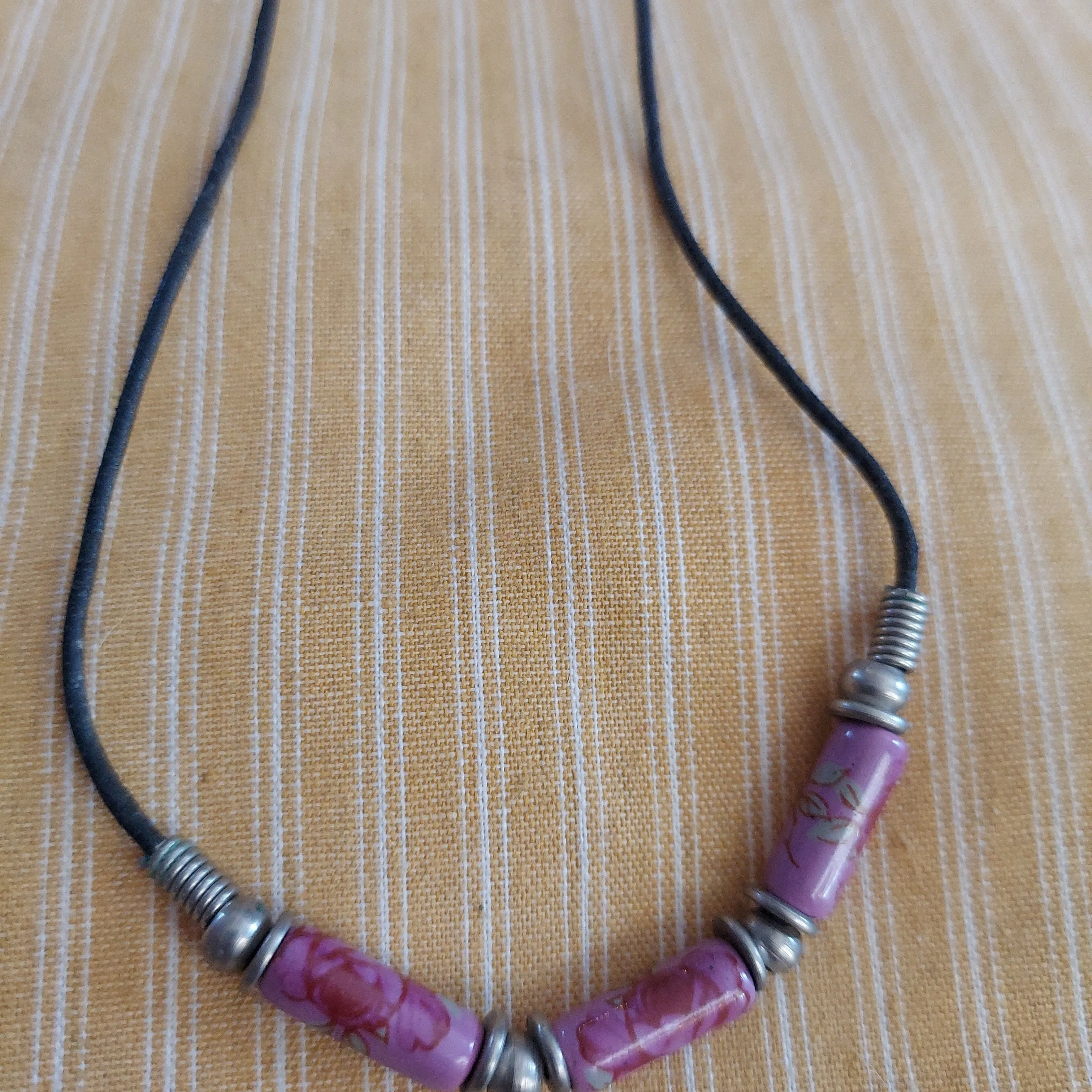 Product image for 90's-y2k minimalist beaded necklace