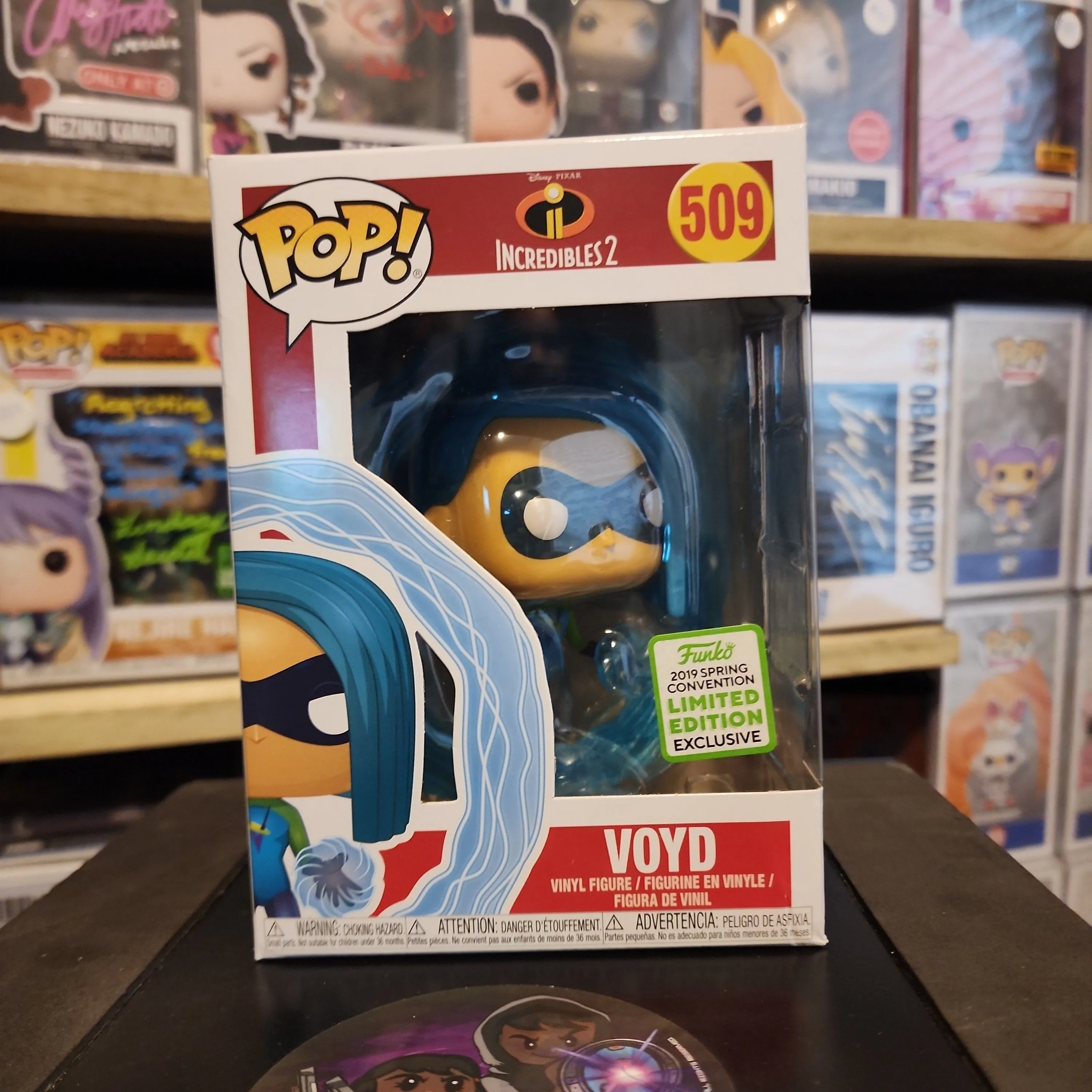 Product image for Funko POP! Incredibles 2 #509 Voyd [2019 Spring Con LE]