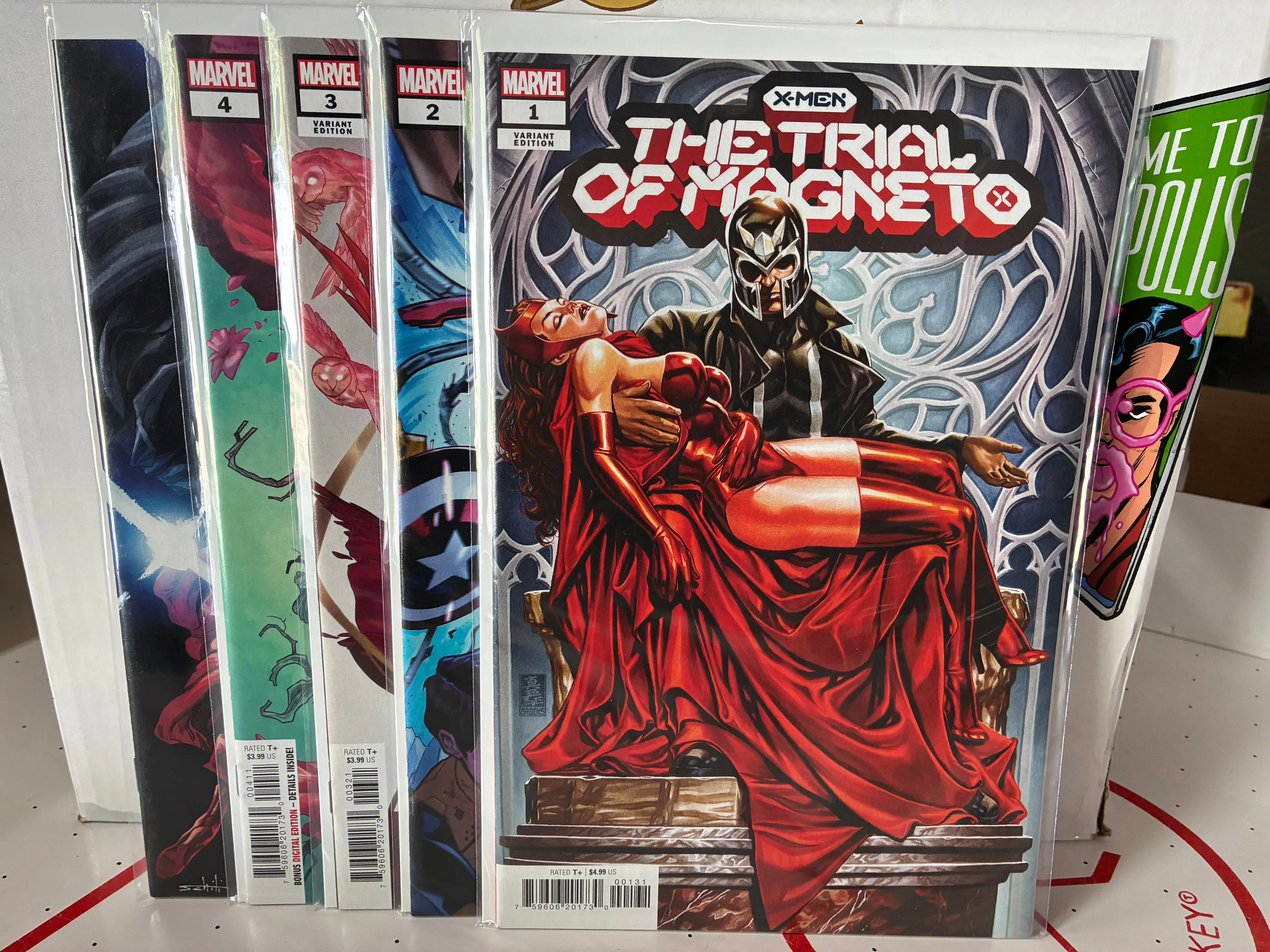 Product image for Trial of Magneto 1-5 set