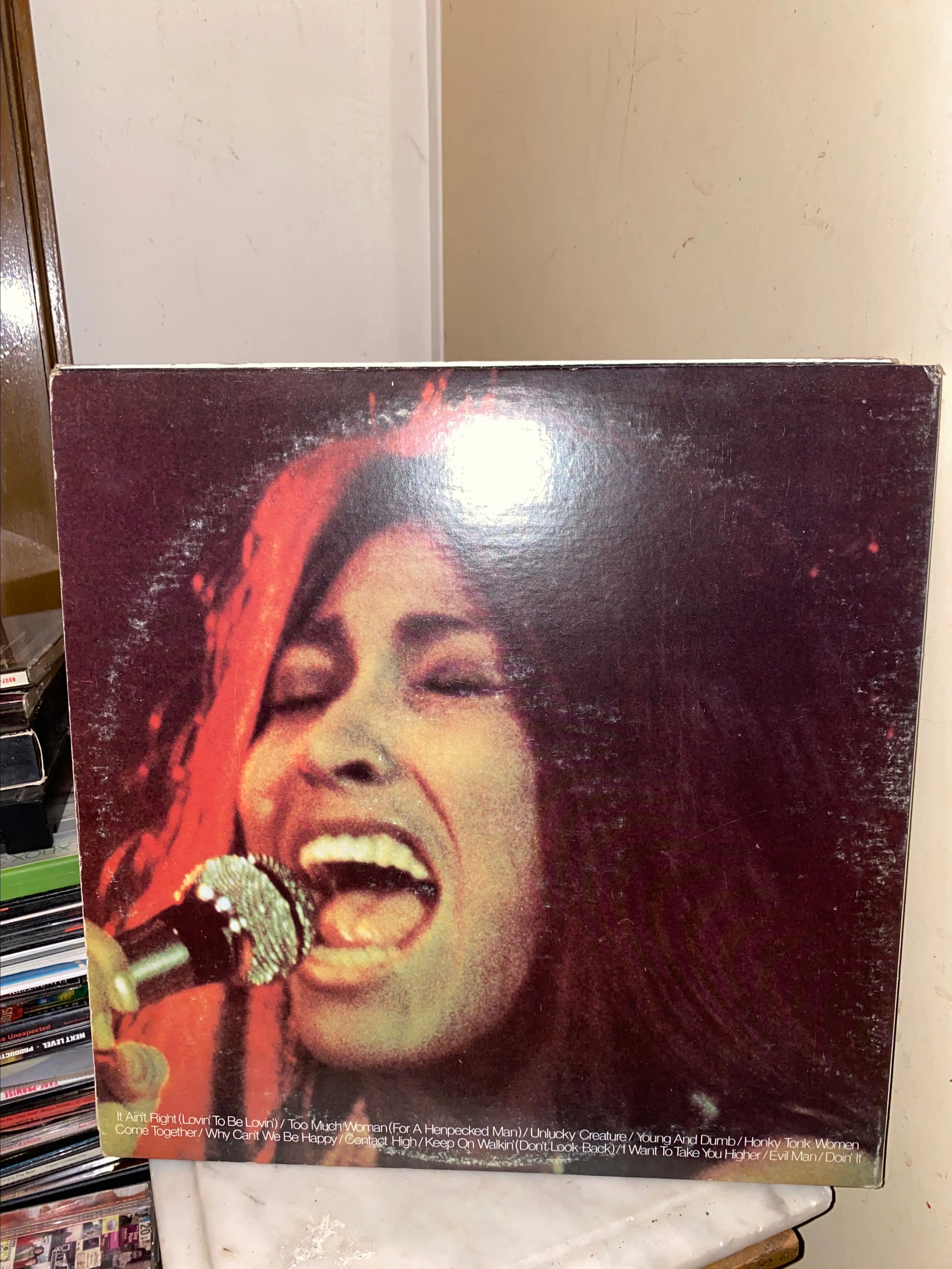 Product image for Ike & Tina Turner Come Together Lp  Used.  “Keep walking” skips   The product is a used LP titled "C