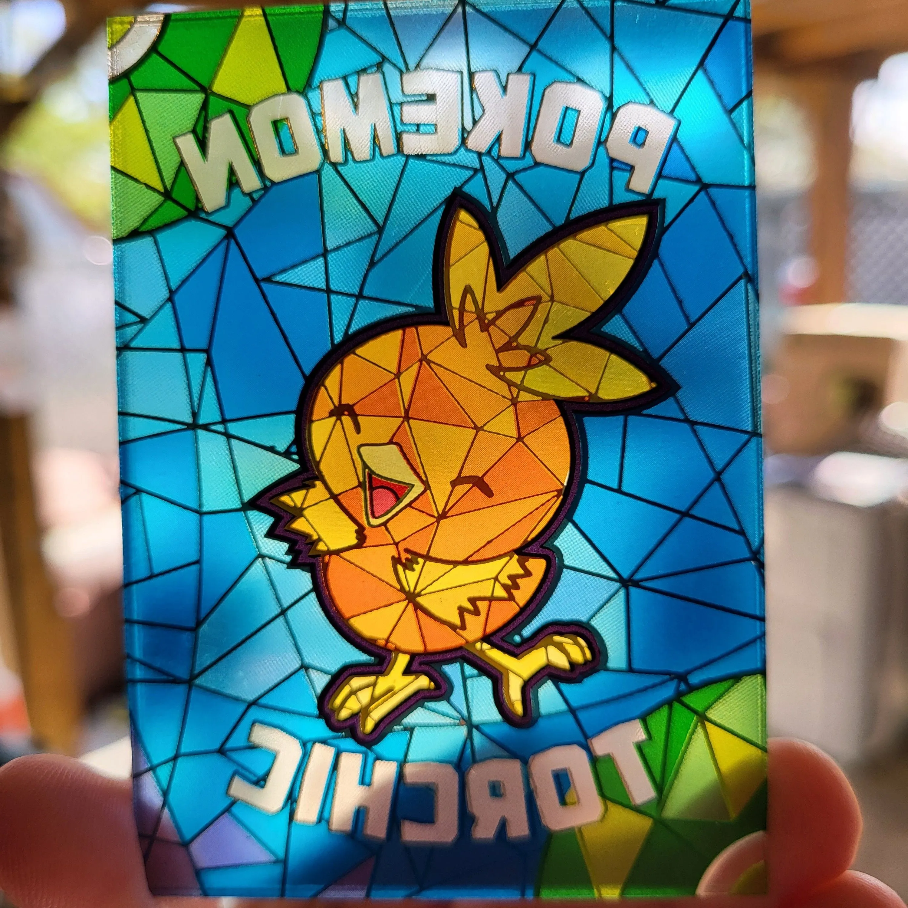 Pokemon Eif Origin Stained Glass Acrylic Torchic New  Whatnot: Shop, Sell,  Connect