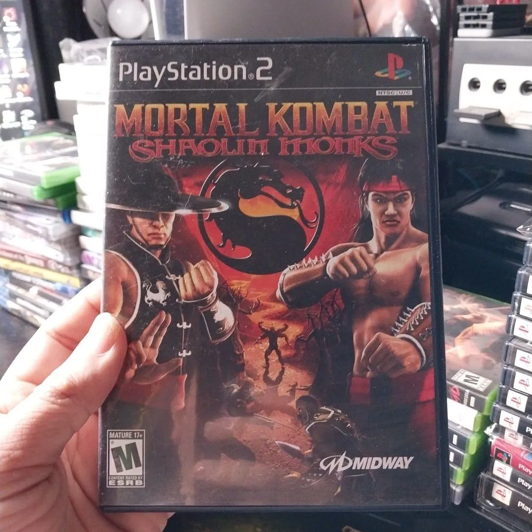 Product image for PS2 Mortal Kombat Shaolin Monks