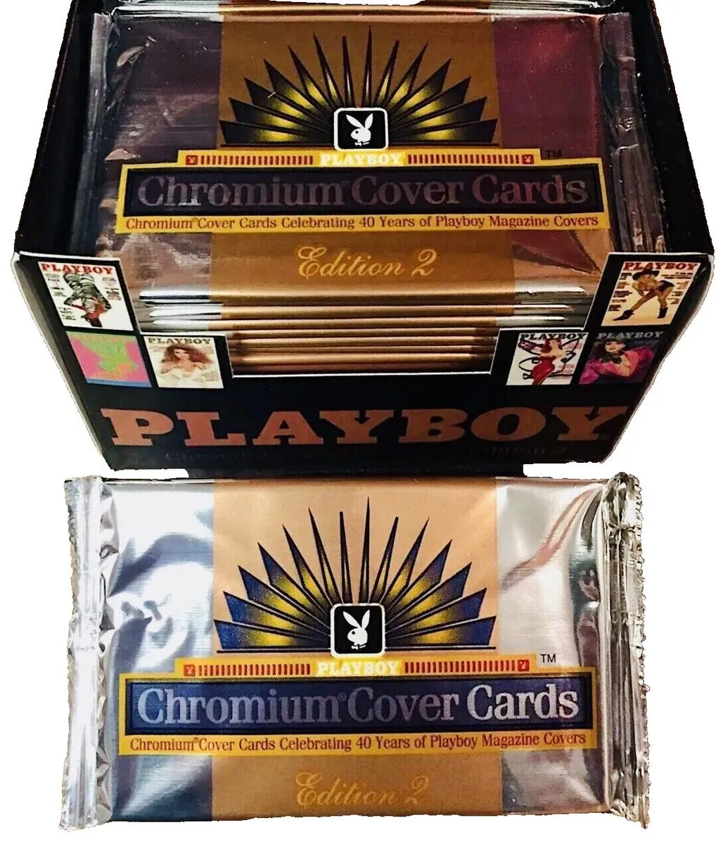 Product image for 0. 2 Packs: $12 - Playboy Chromium 2 1997 | SEALED PACK