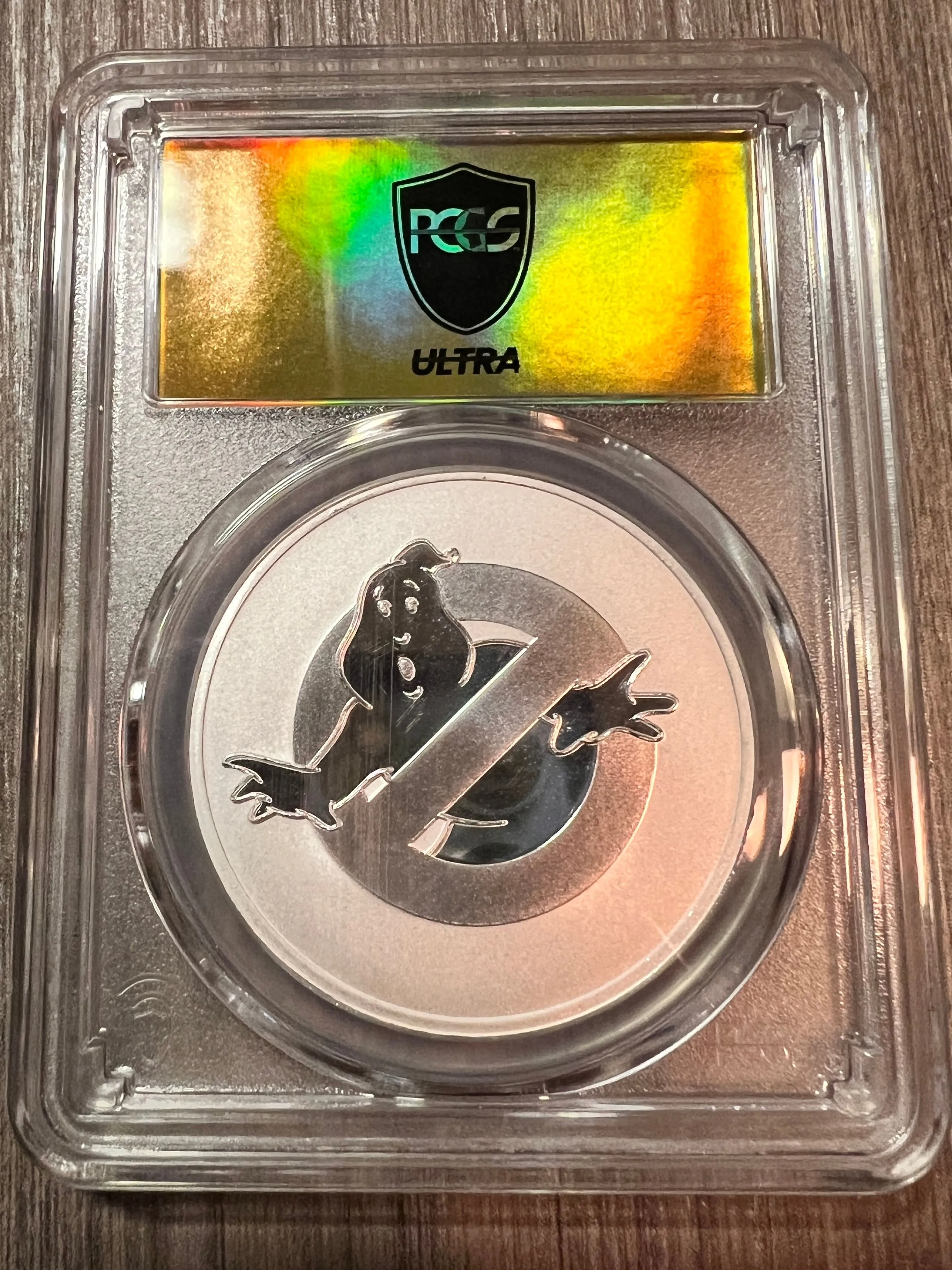 Product image for 2024 ULTRA BREAKS Ghostbusters MS70 GOLD LABEL *(1 of 25)* Niue $2
