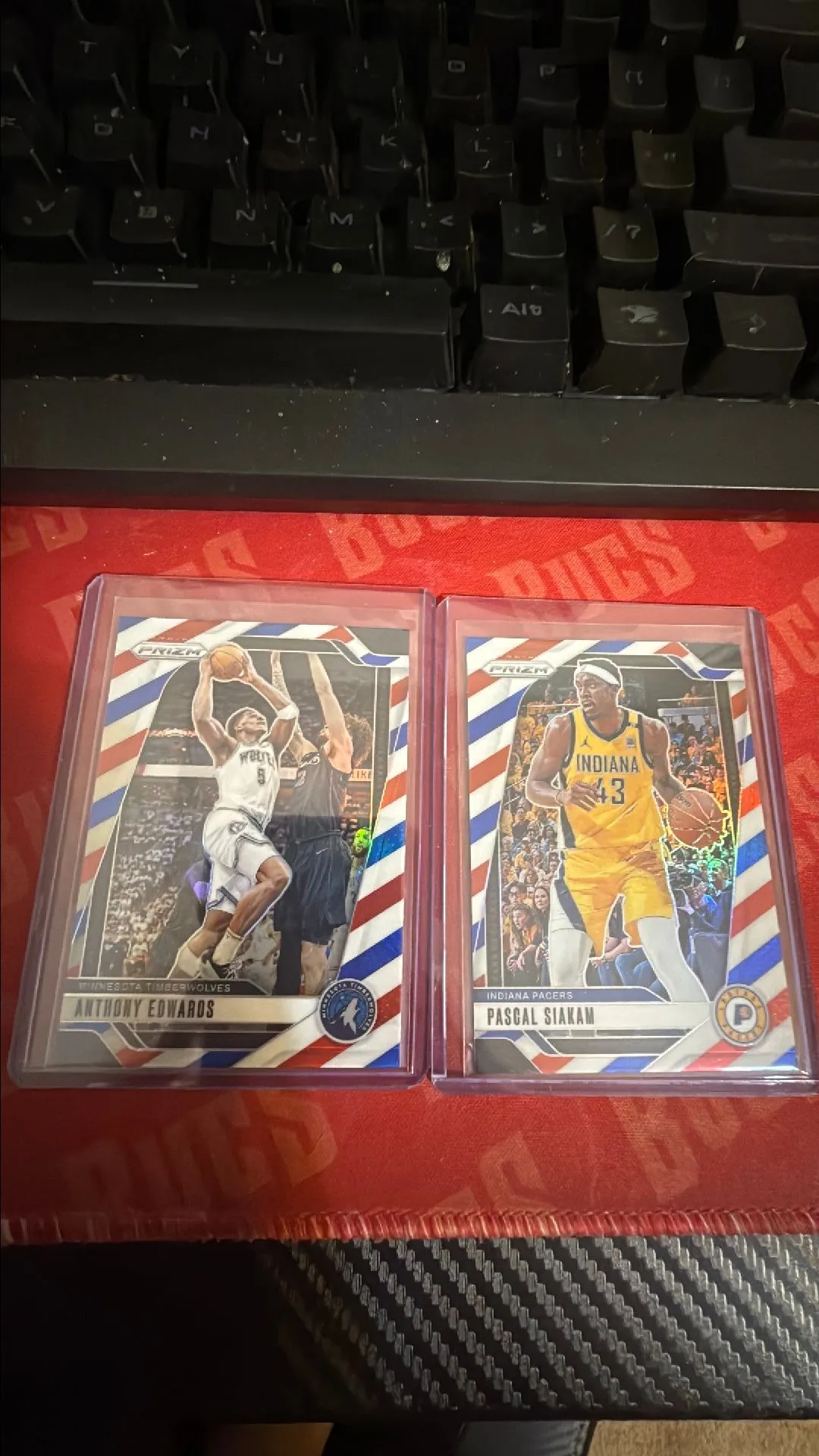 Product image for 2024 Prizm Red White and Blue Lot