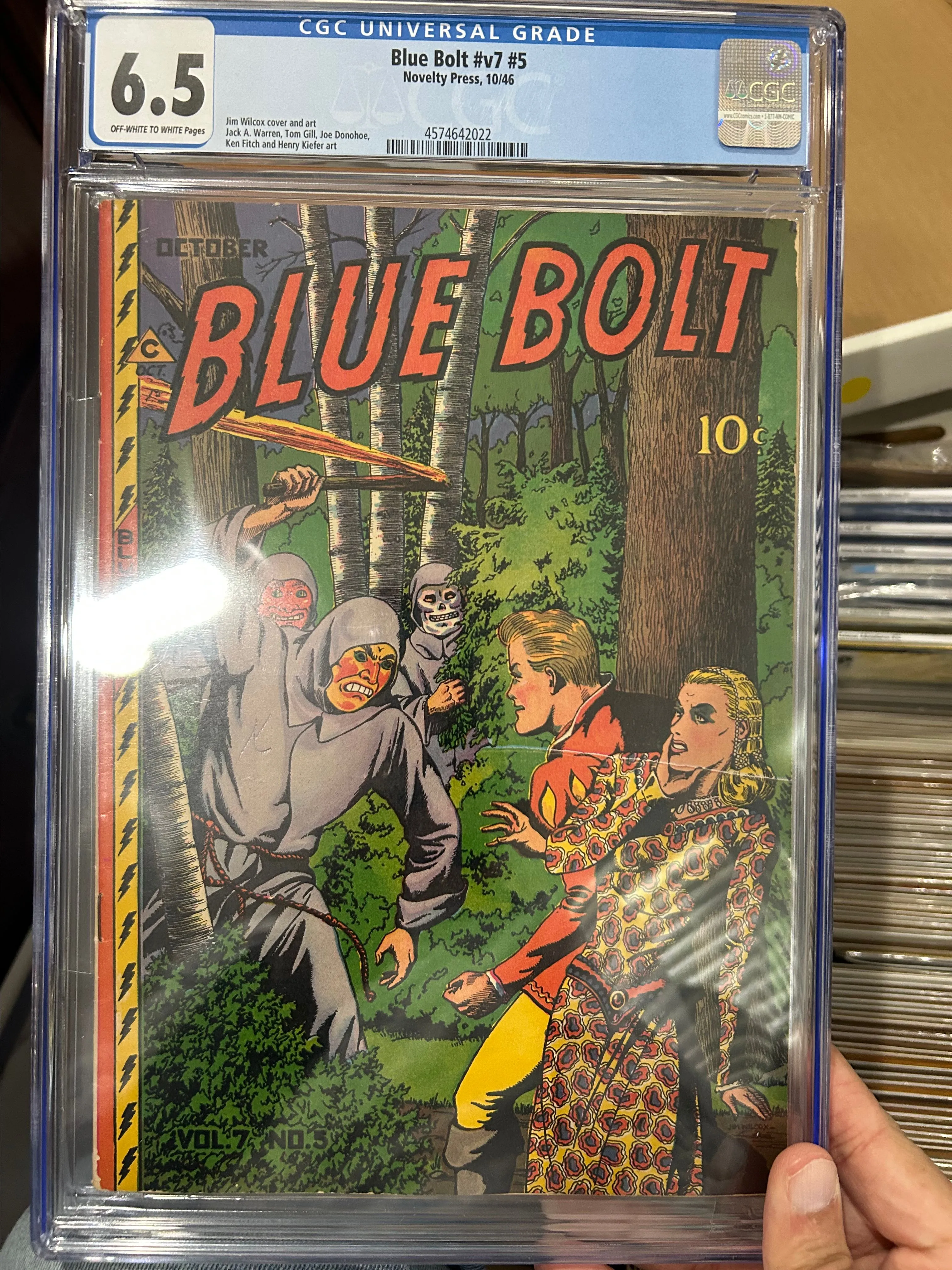 Product image for Blue Bolt v7 #5 CGC 6.5