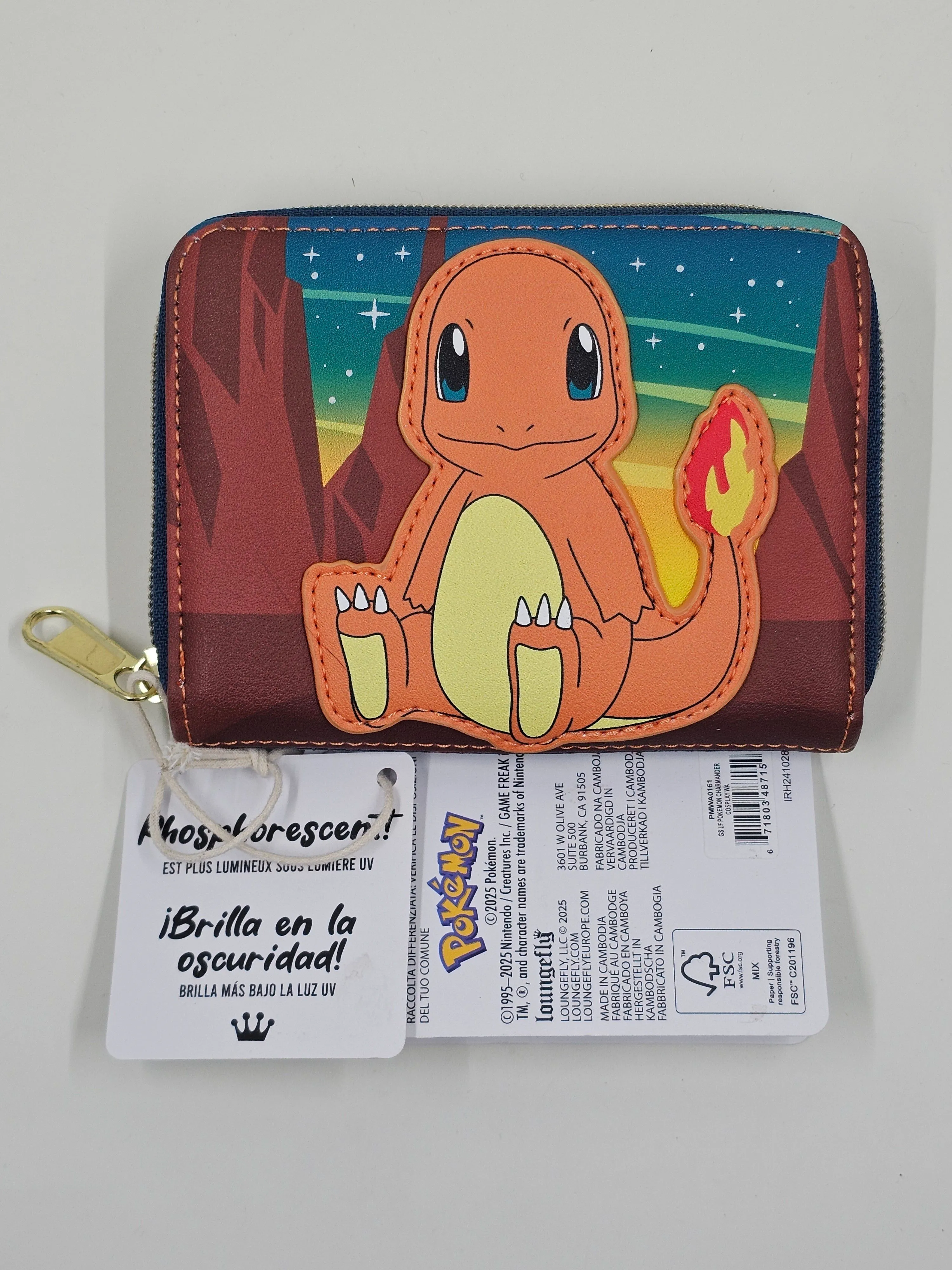 Product image for Pokémon charmander Loungefly wallet