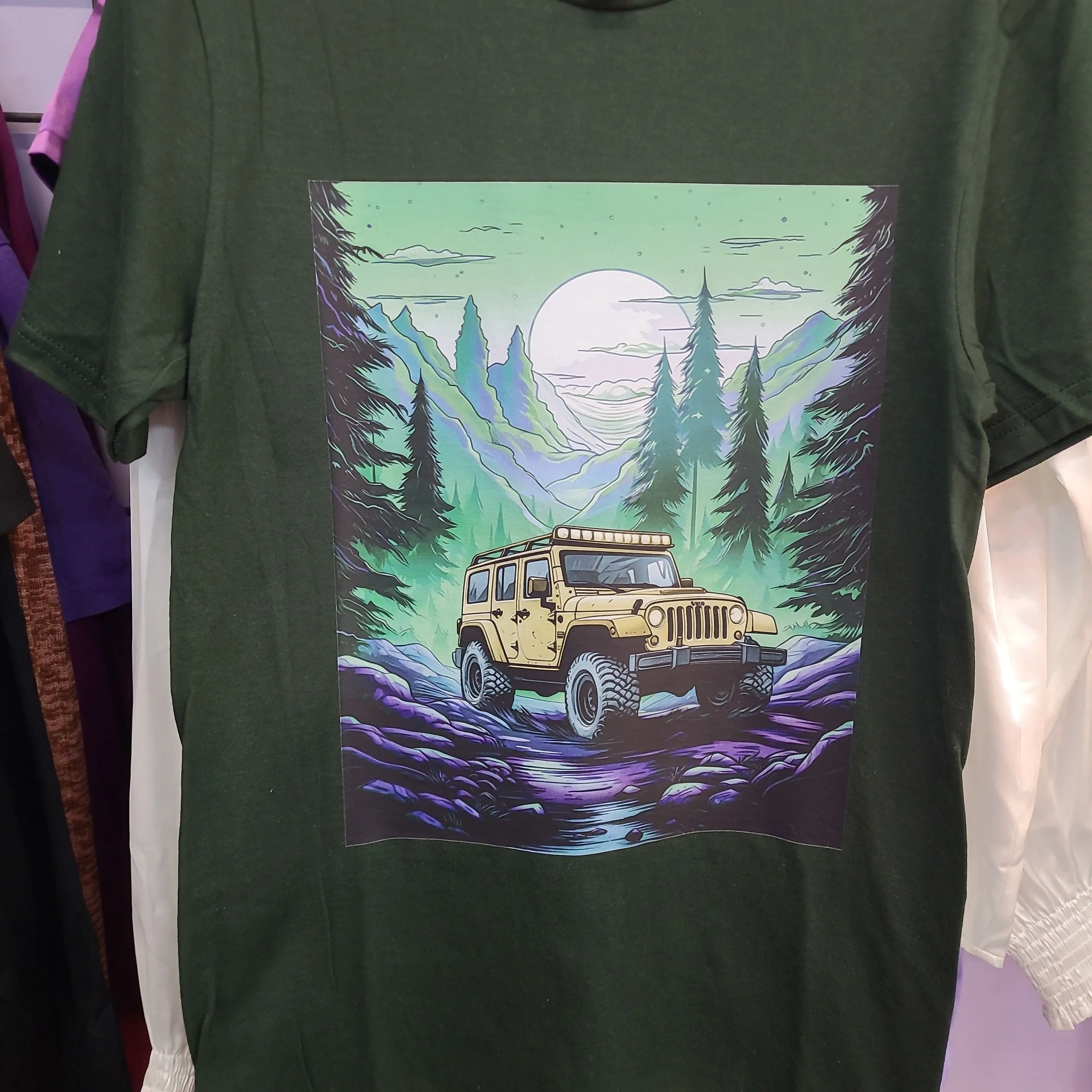 Product image for Original Art Jeep TShirt