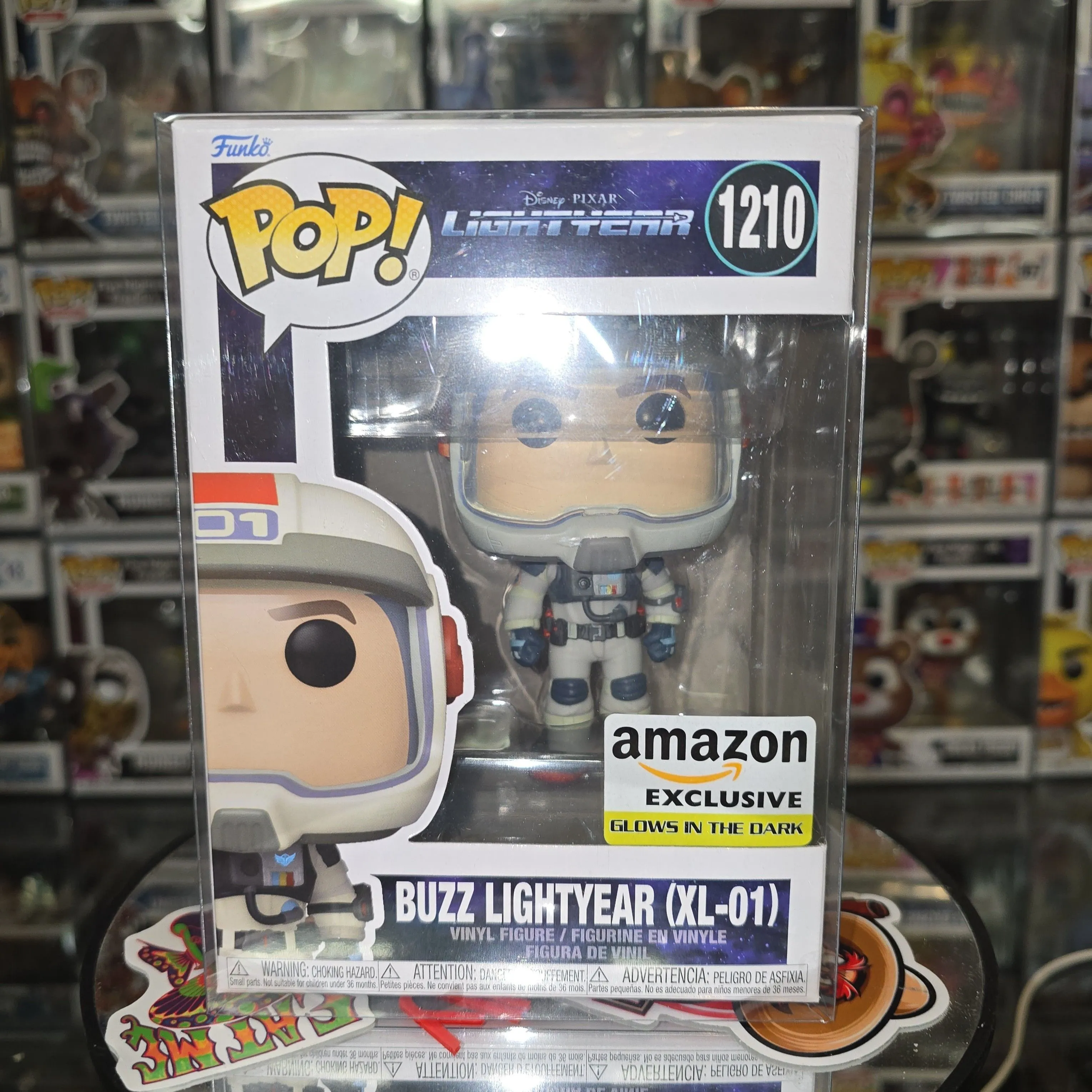 Product image for Buzz Lightyear (Xl - 01) Glow Amazon Exclusive lot #1 