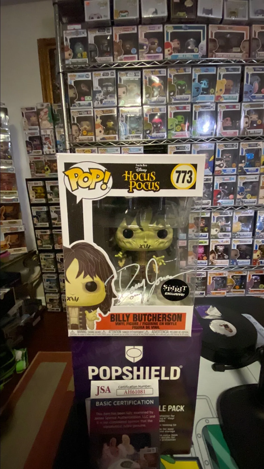 Product image for Billy Butcherson 773 jsa signed by Doug Jones