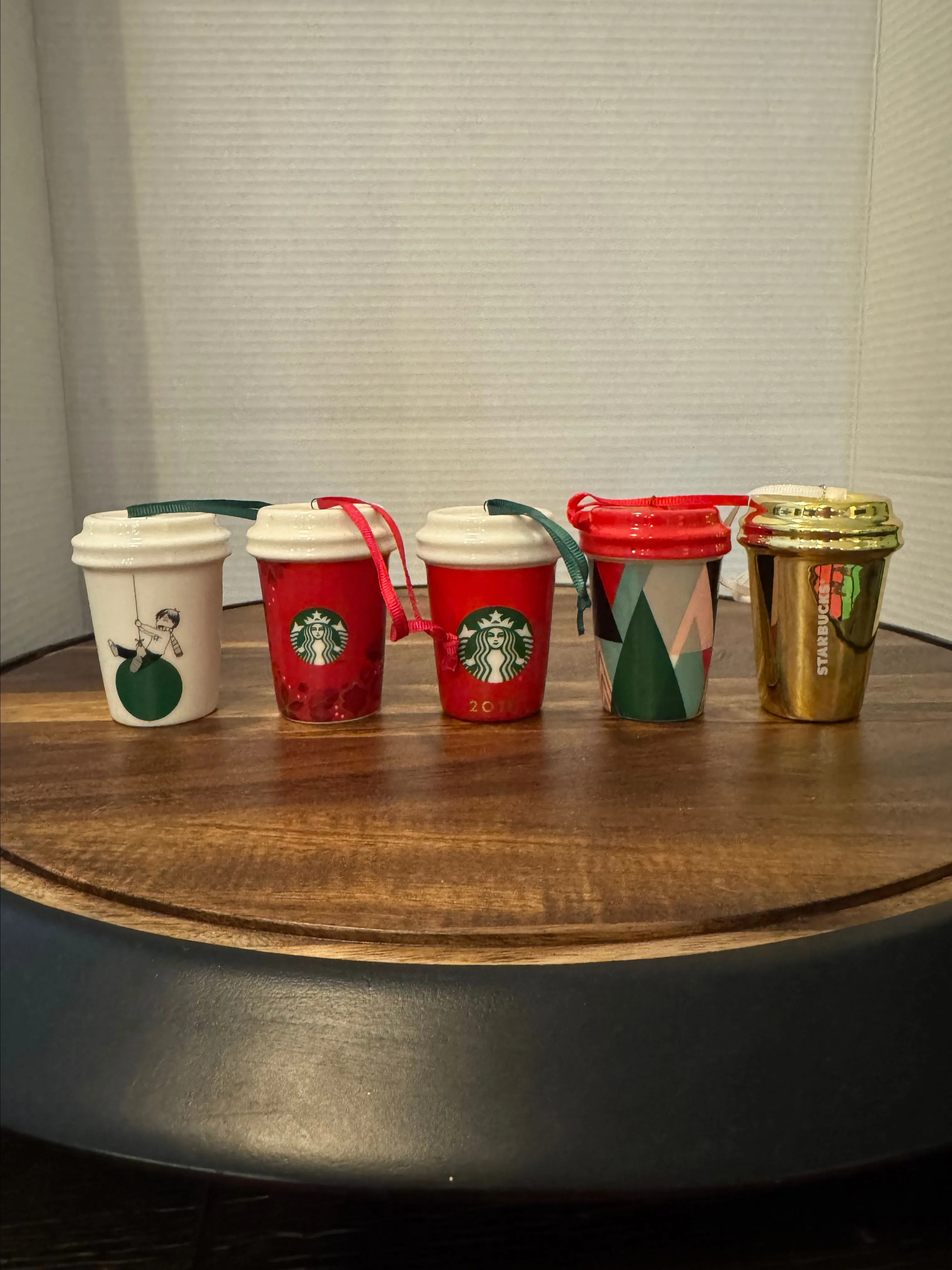 Product image for Starbucks, mini Christmas ornament lot of five #1