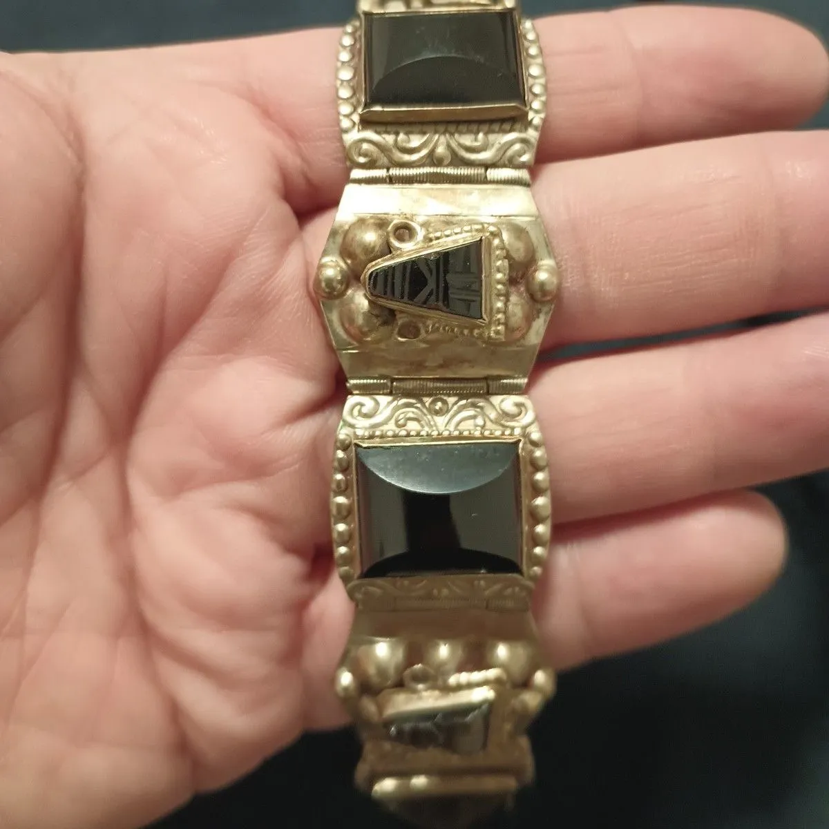 Product image for SS  and Black Onyx Bracelet