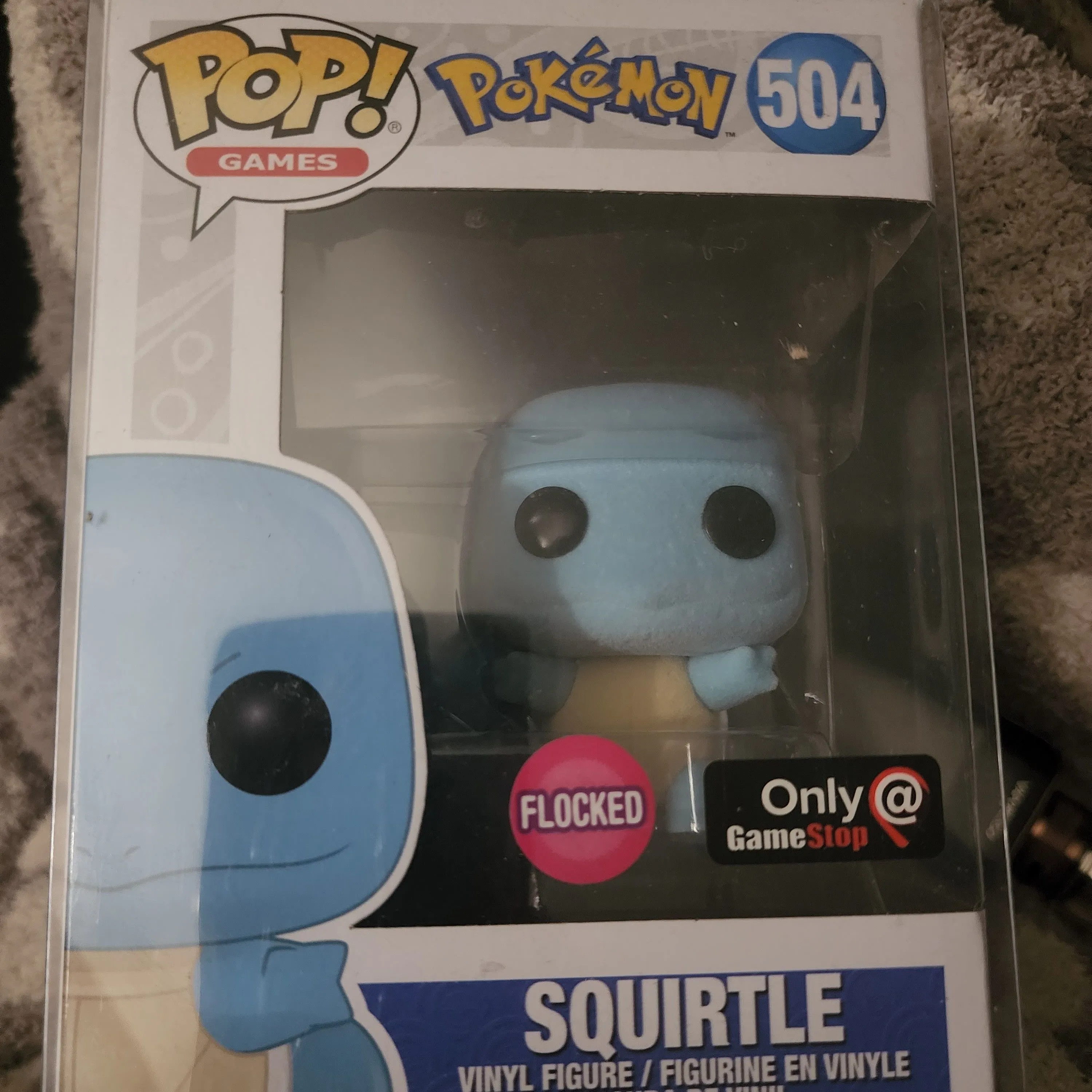 Product image for #504 Flocked Squirtle