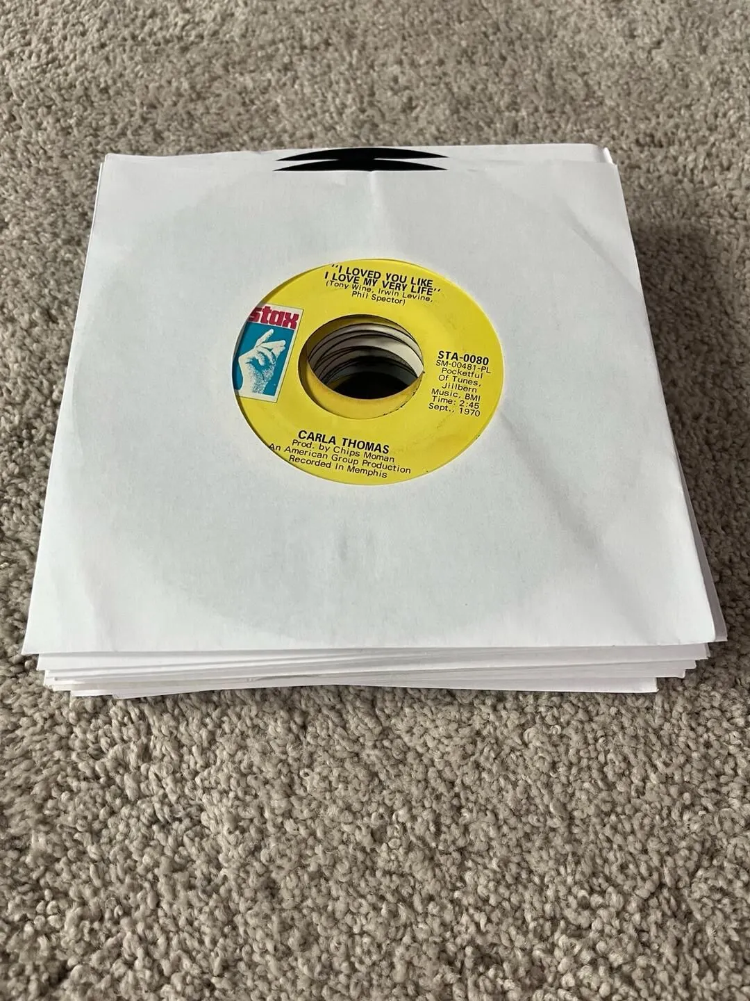 Product image for Stack Of Stax 45's - 20 Total Pieces 