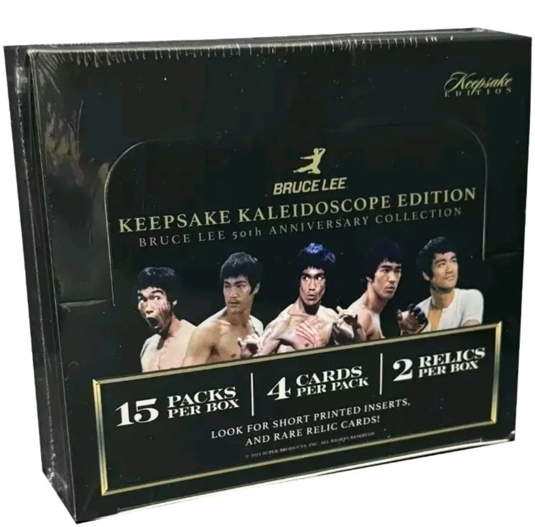 Product image for 2024 Keepsake 50th Anniversary Bruce Lee Kaleidoscope Edition Box - 2 Relics