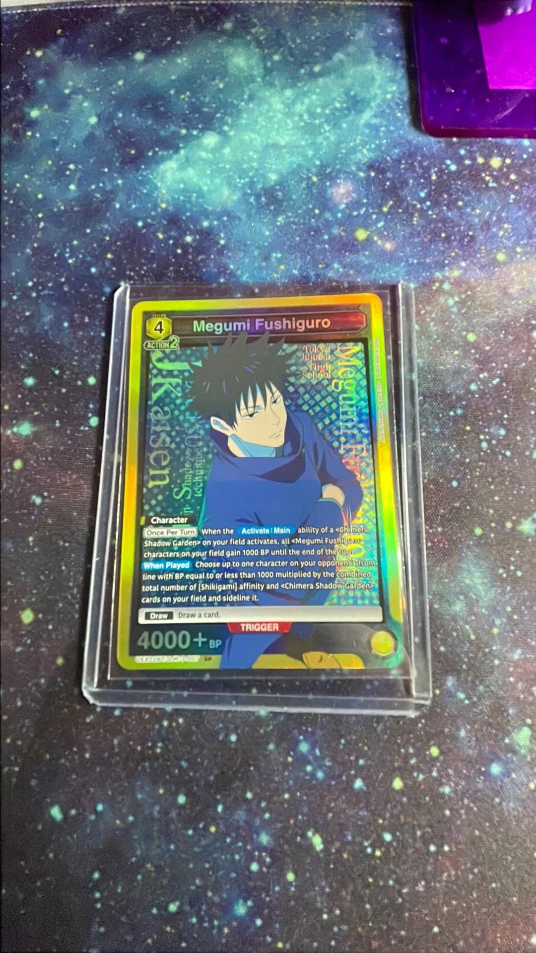 Product image for Jujutsu Kaisen Vol.2 Megumi Fushiguro SR!