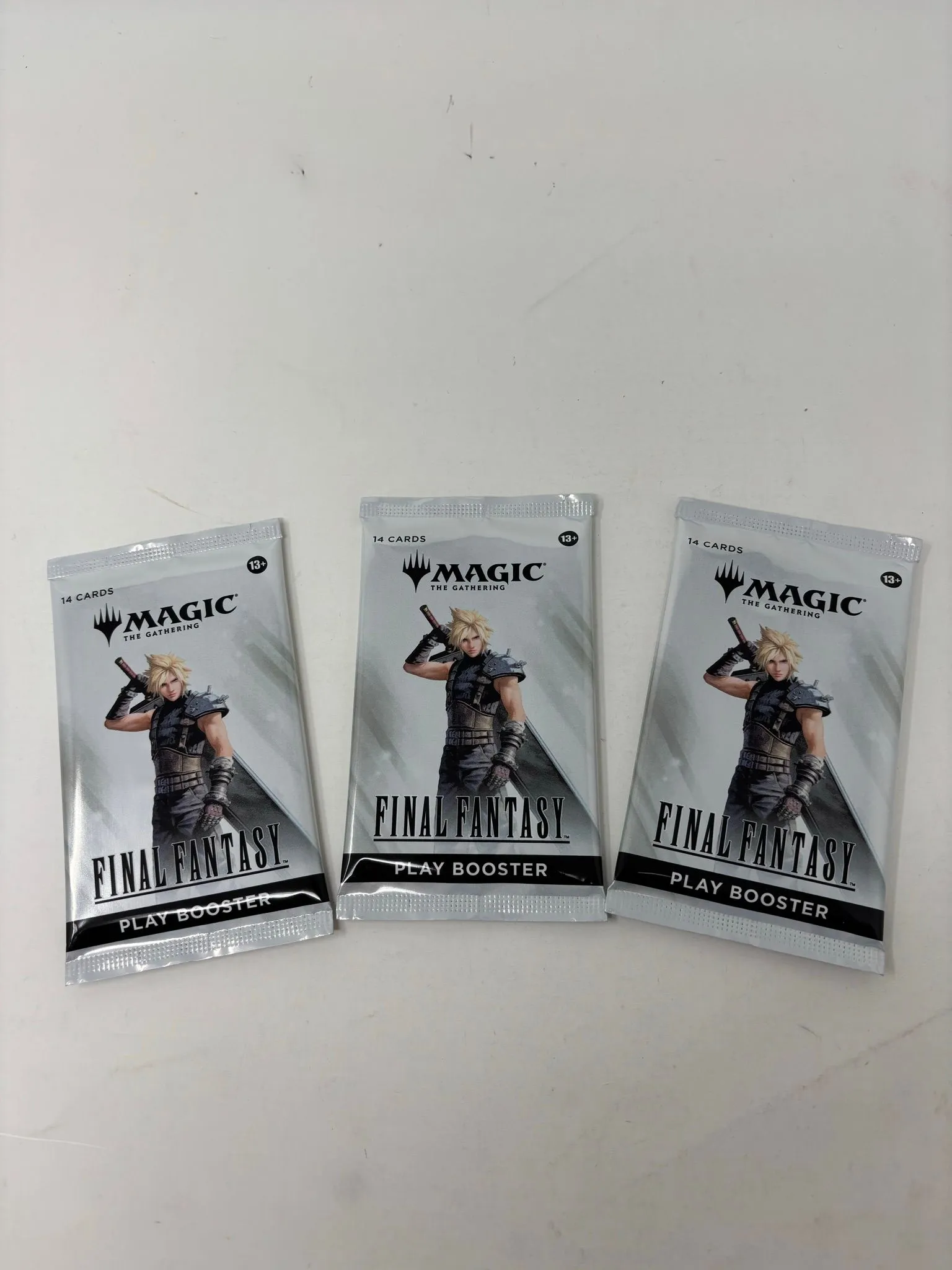 3 (three) - Final Fantasy Magic the Gathering Play Booster packs mtg   Whatnot: Shop, Sell, Connect