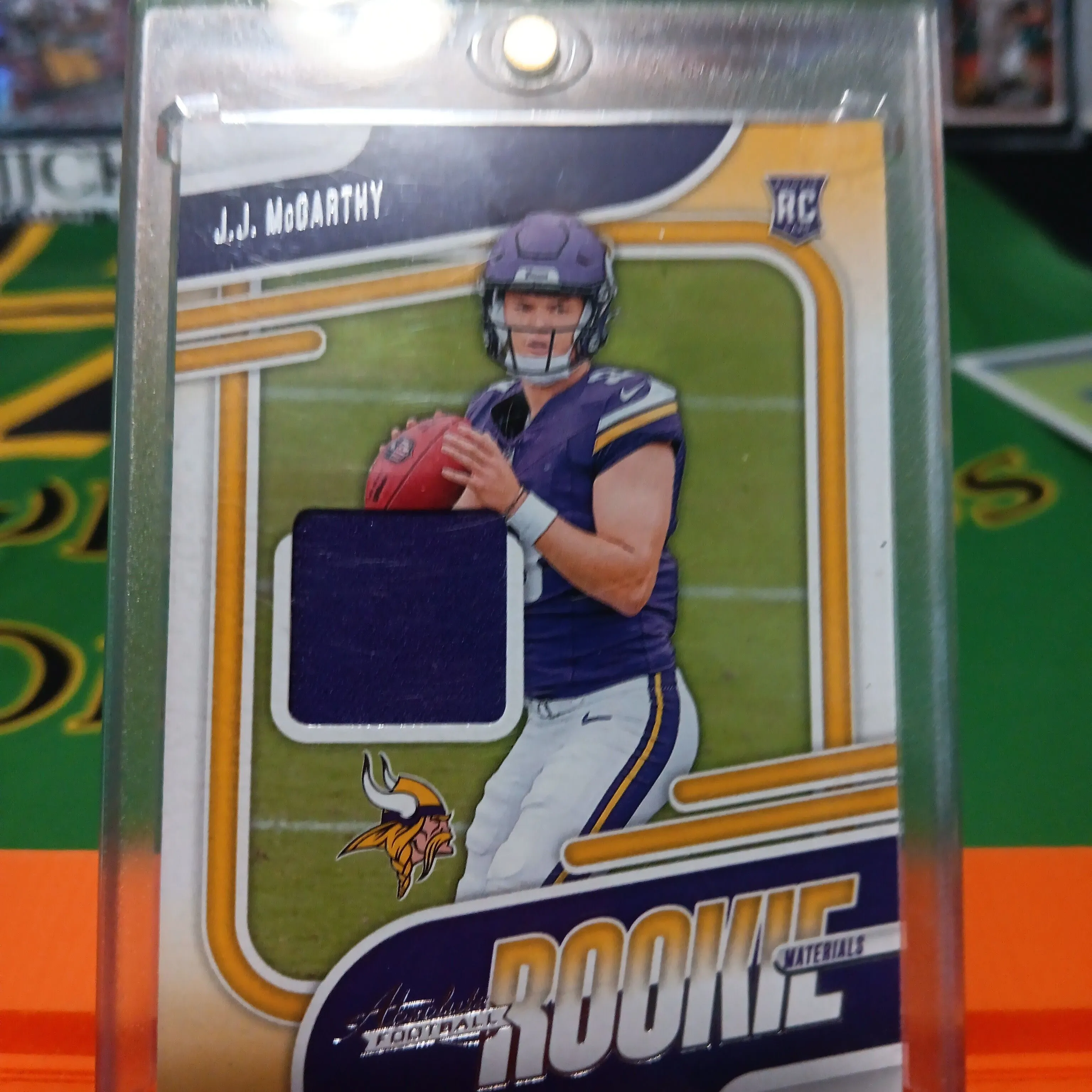 Product image for J.J MCCARTHY ROOKIE PATCH