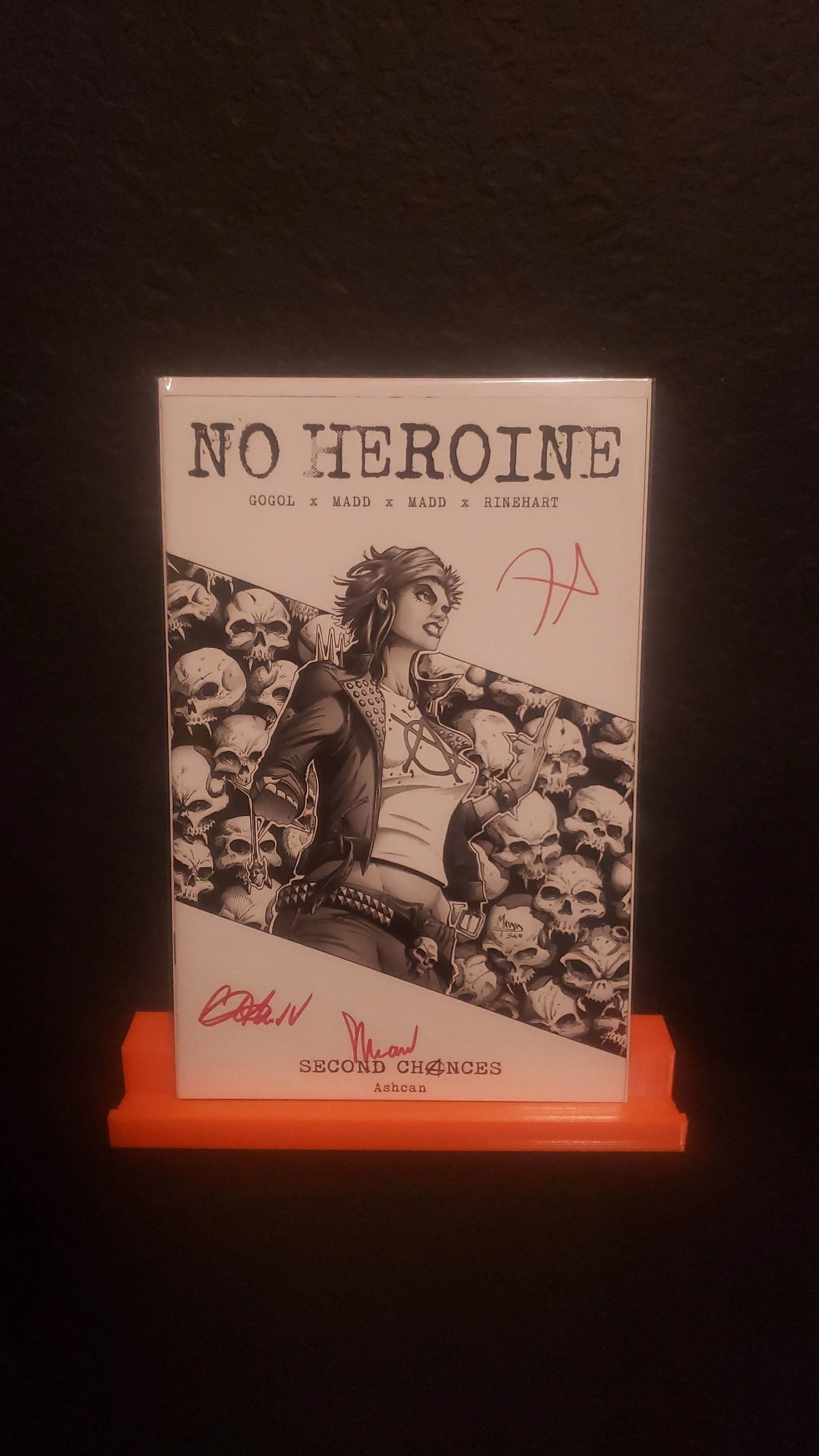 Product image for No Heroine: Second Chances Ashcan 3X Signed