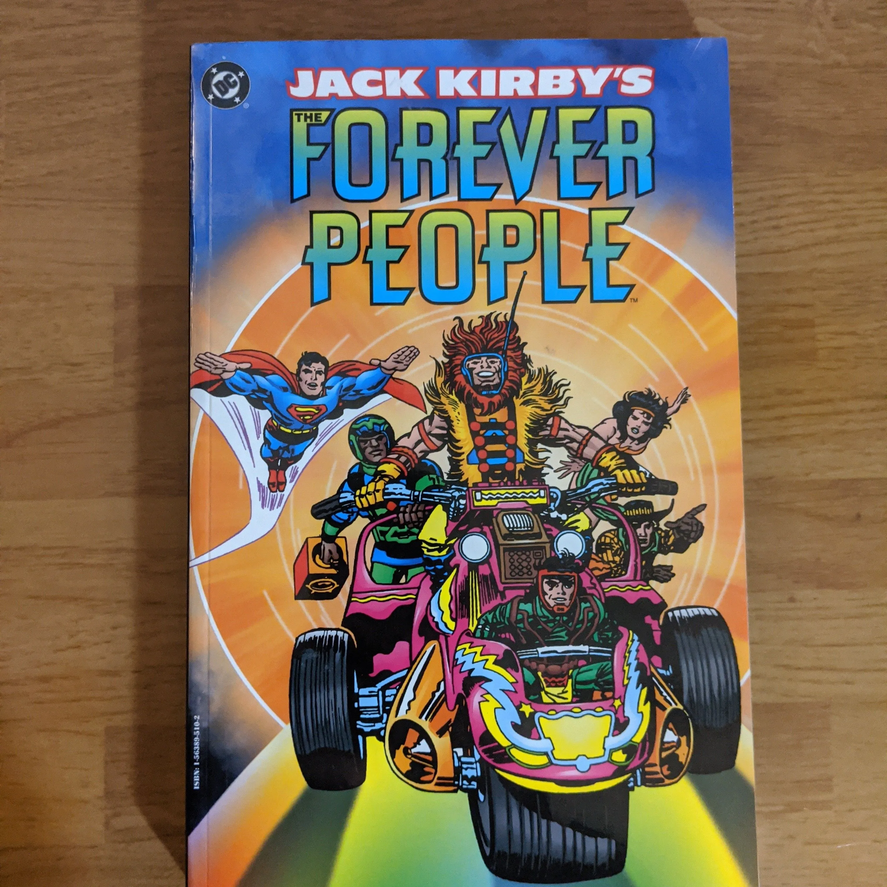 Product image for Jack Kirby's Forever People trade paperback (1999)